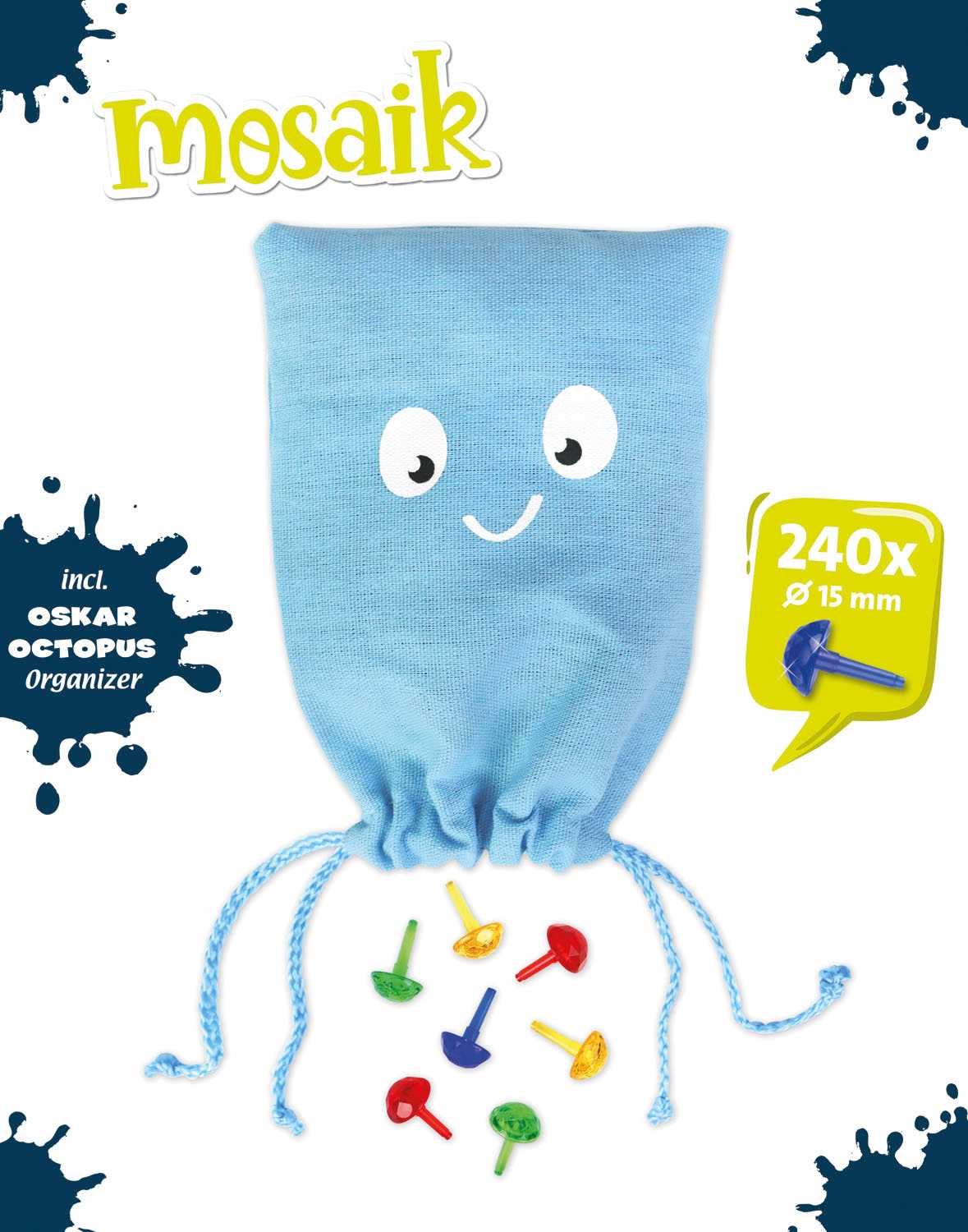 Lena® Kreativset »Mosaik Set Panorama XL transparent«, Made in Europe