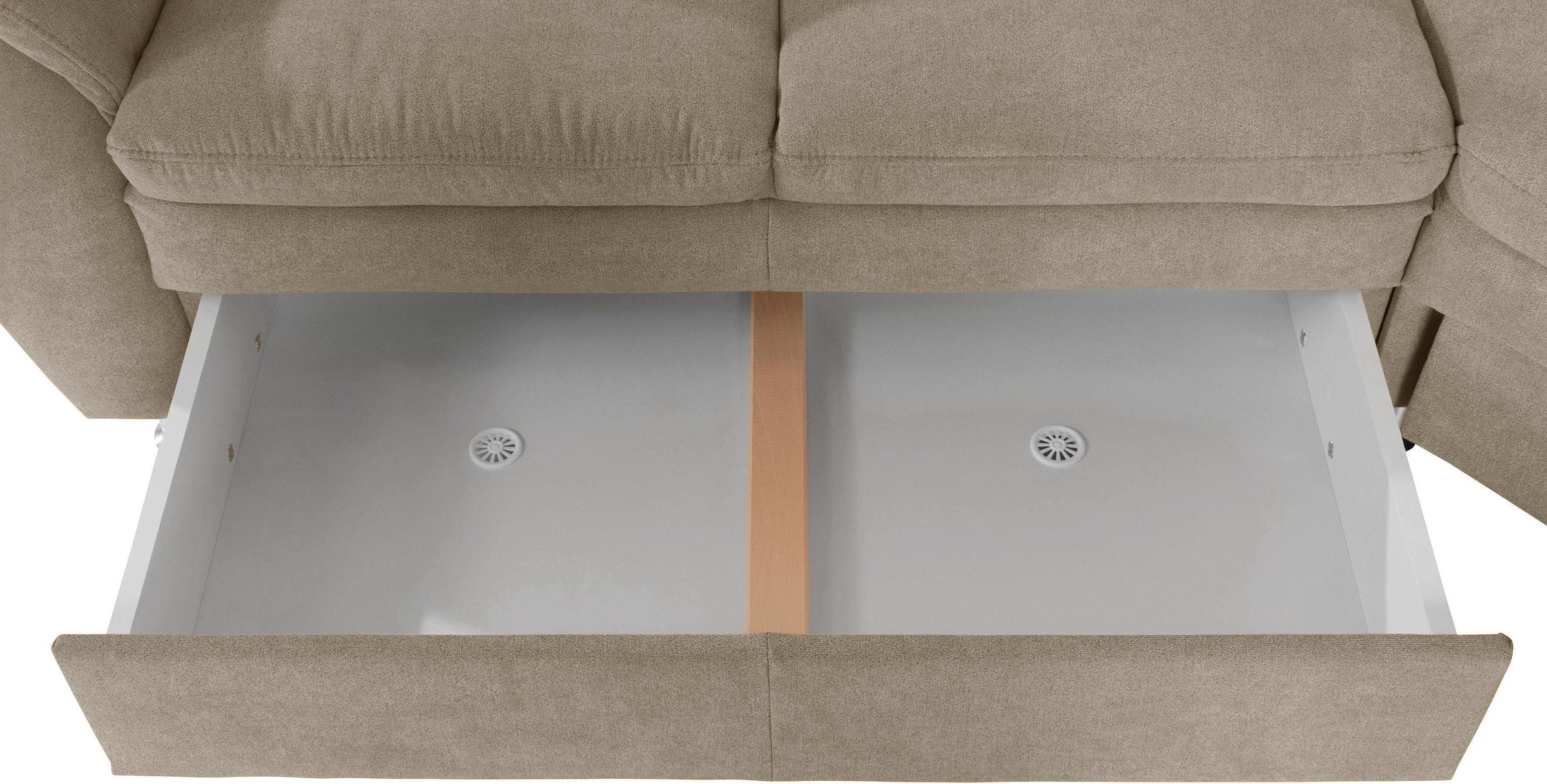 Places of Style Ecksofa »Cardoso L-Form«, mit Trapezecke für mehr Sitzkomfort, wahlweise auch mit Bettfunktion