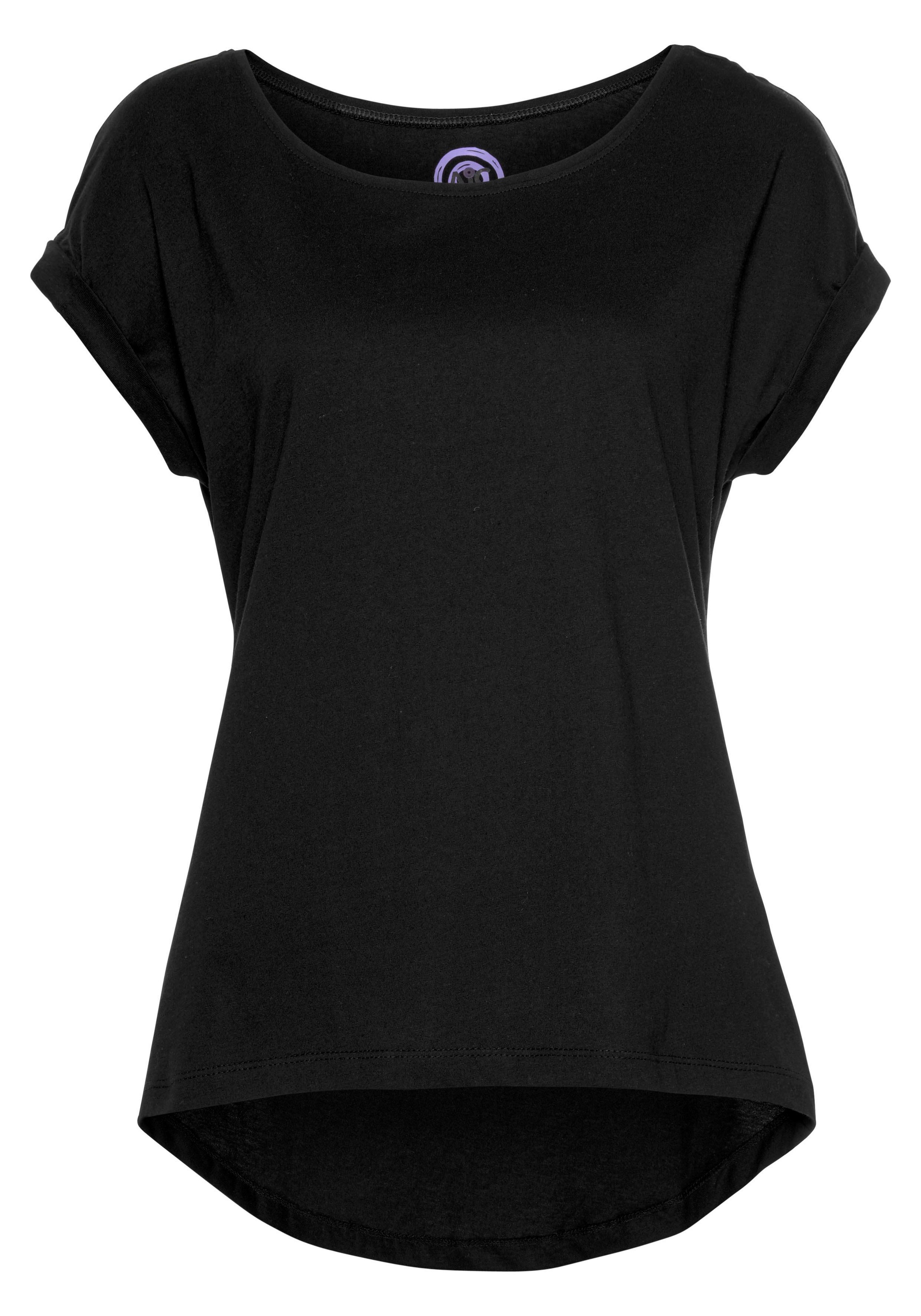 Image of AJC Rundhalsshirt, mit längerem Rückenteil bei Ackermann Versand Schweiz