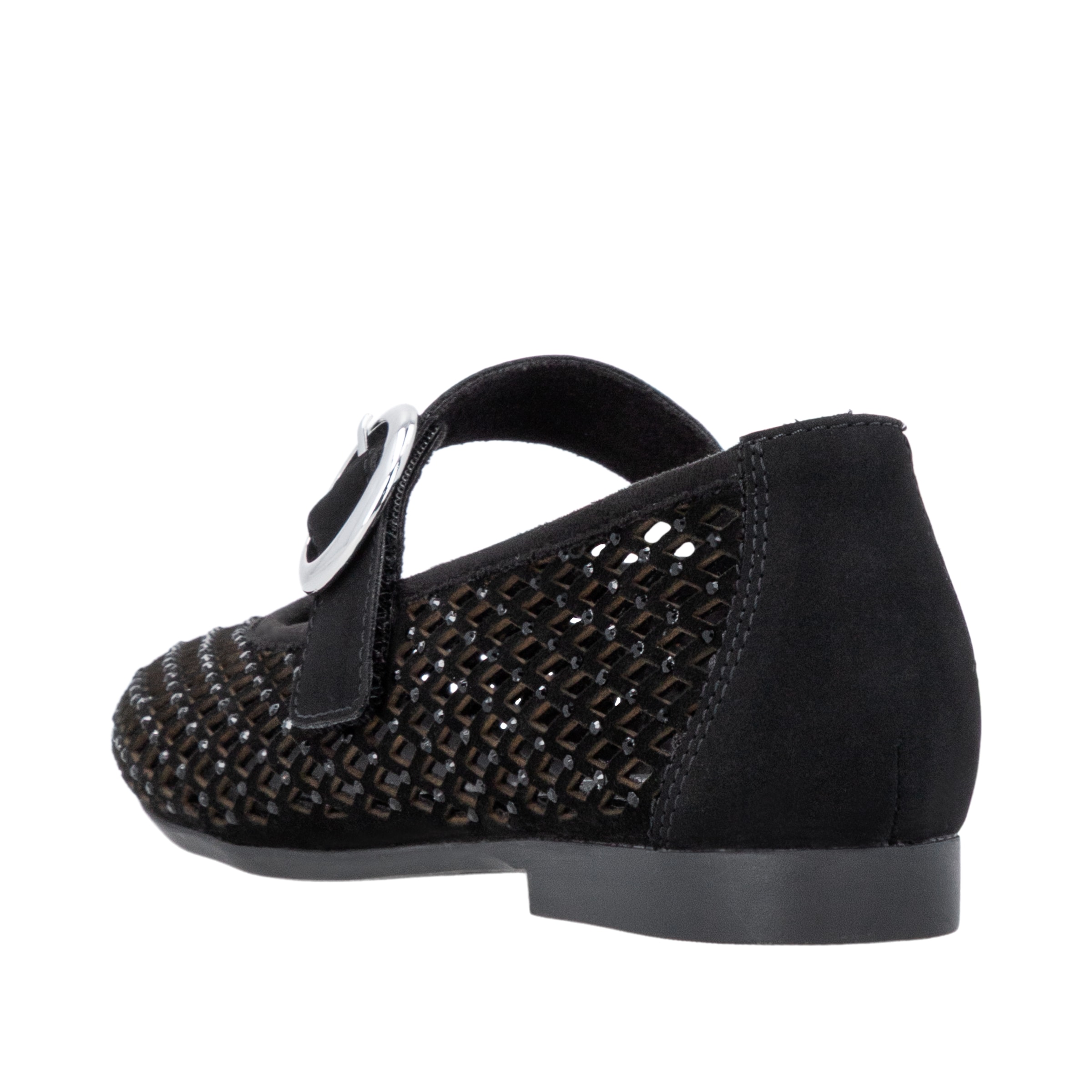 Remonte Ballerines à lanières  mocassins, chaussures d'été avec strass et fermeture velcro