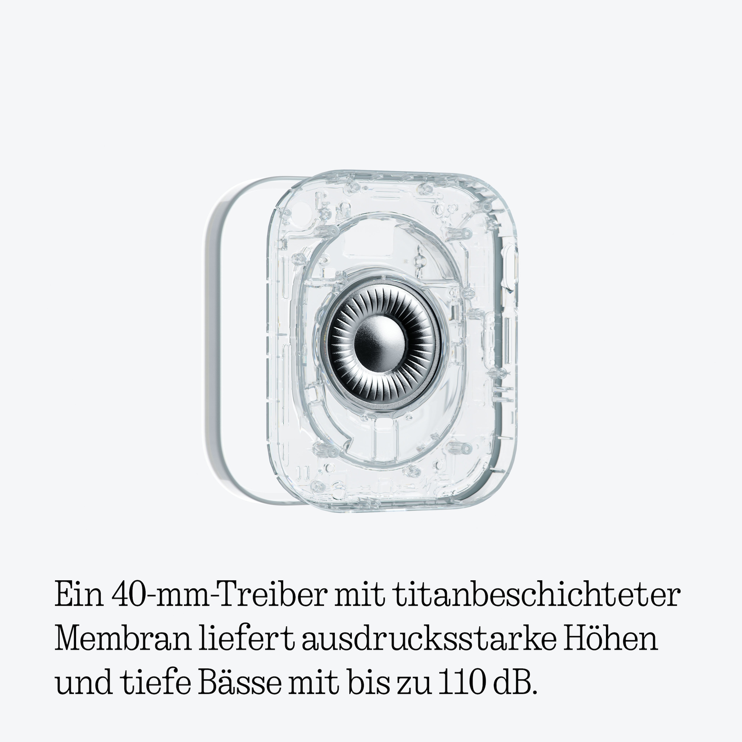 NOTHING Casque »Headphone (a)« Active Noise Cancelling (ANC) | Hi-Res | fonction mains libres | mode transparence