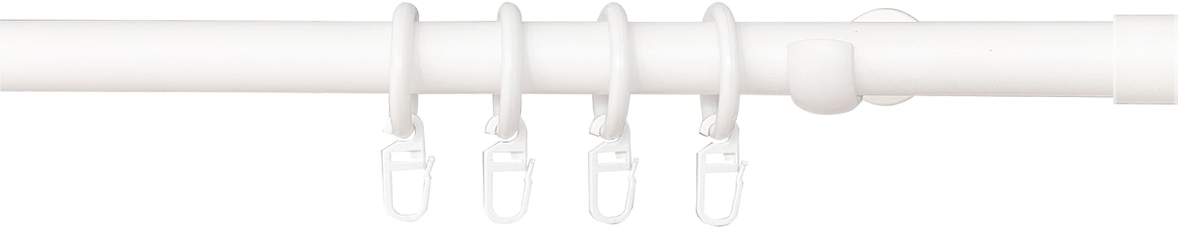 Image of SN DECO GROUP Gardinenstange "Gardinenstange Kappe" 1 läufig-läufig Fixmass