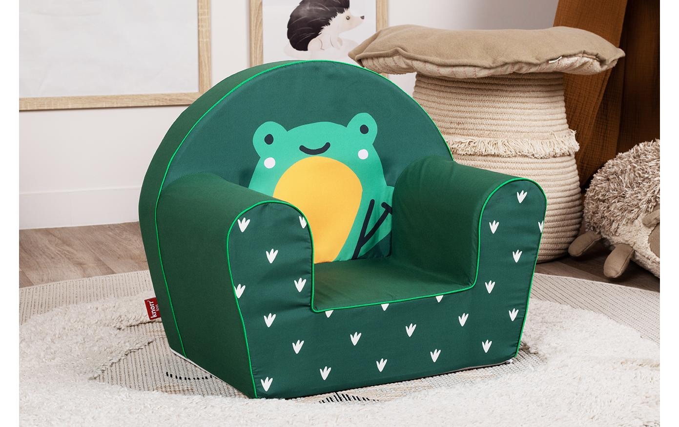 Knorrtoys® Kindersessel »Green frog«