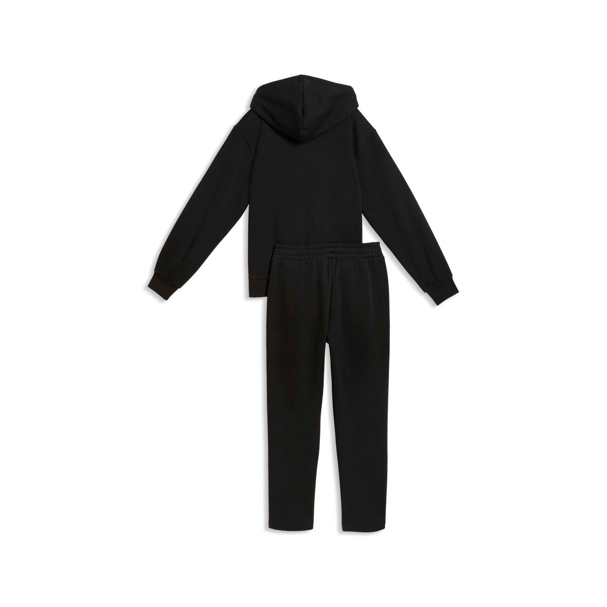 PUMA Combinaison d'entraînement »METALLIC HOODED STANDARD SWEAT SUIT FL OP« 2 mit 2 Teilen, in weicher Fleece-Qualität