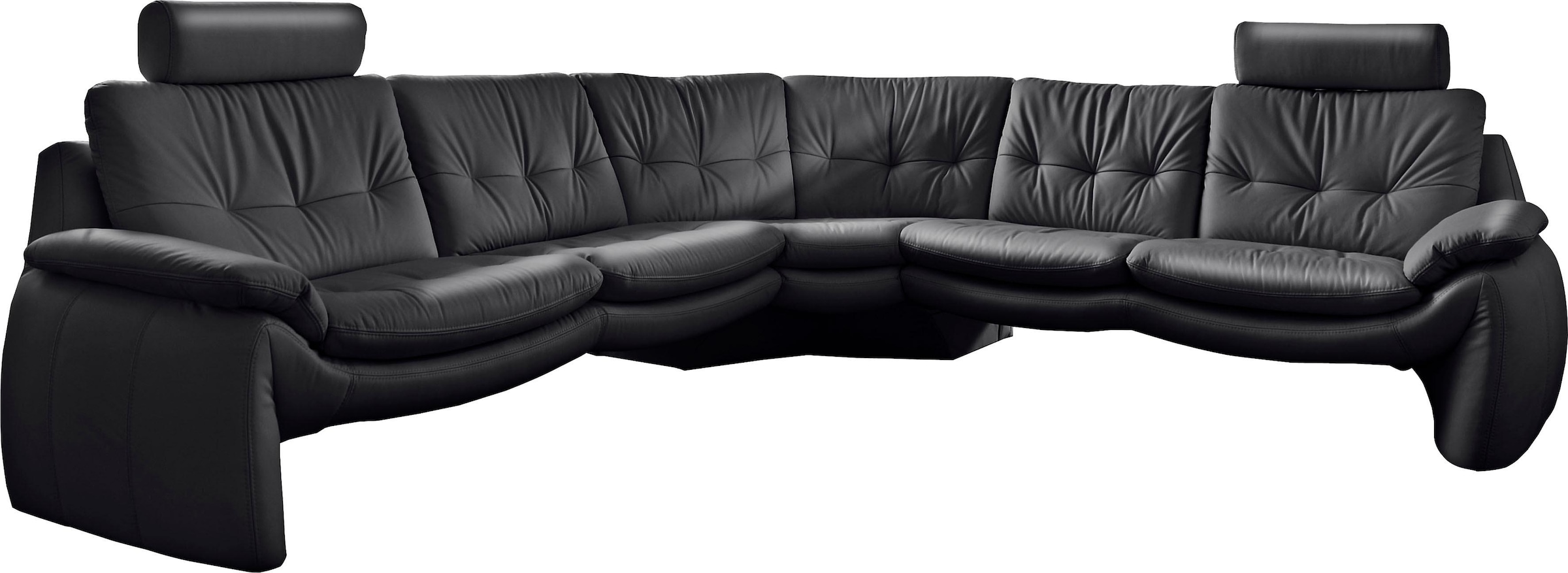 PLACES OF STYLE Canapé d'angle »Luna L-Form« in einzigartiger Optik