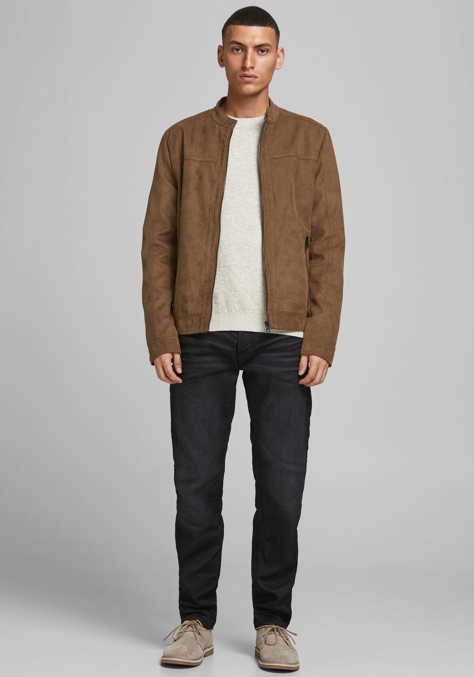Image of Jack & Jones Bikerjacke »WARNER JACKET« bei Ackermann Versand Schweiz