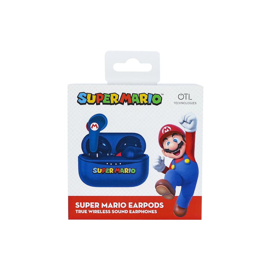 OTL wireless In-Ear-Kopfhörer »Nintendo Super Mario BLUE TWS Earpods«