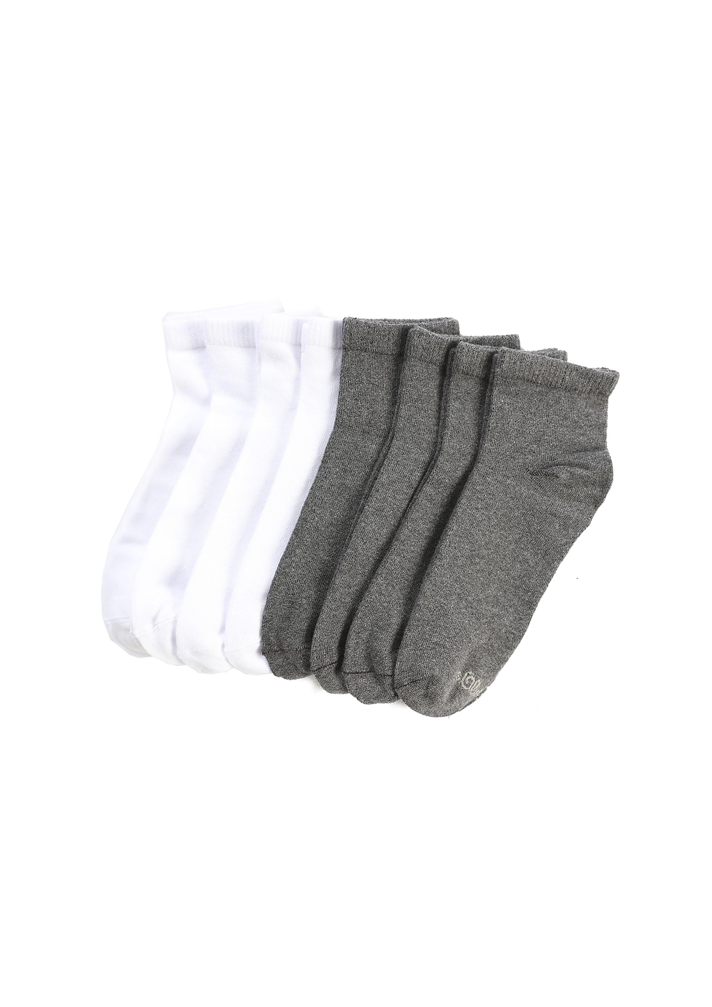s.Oliver Chaussettes courtes »essentials« 8 Couple tlg. mit pflegeleichtem Materialmix