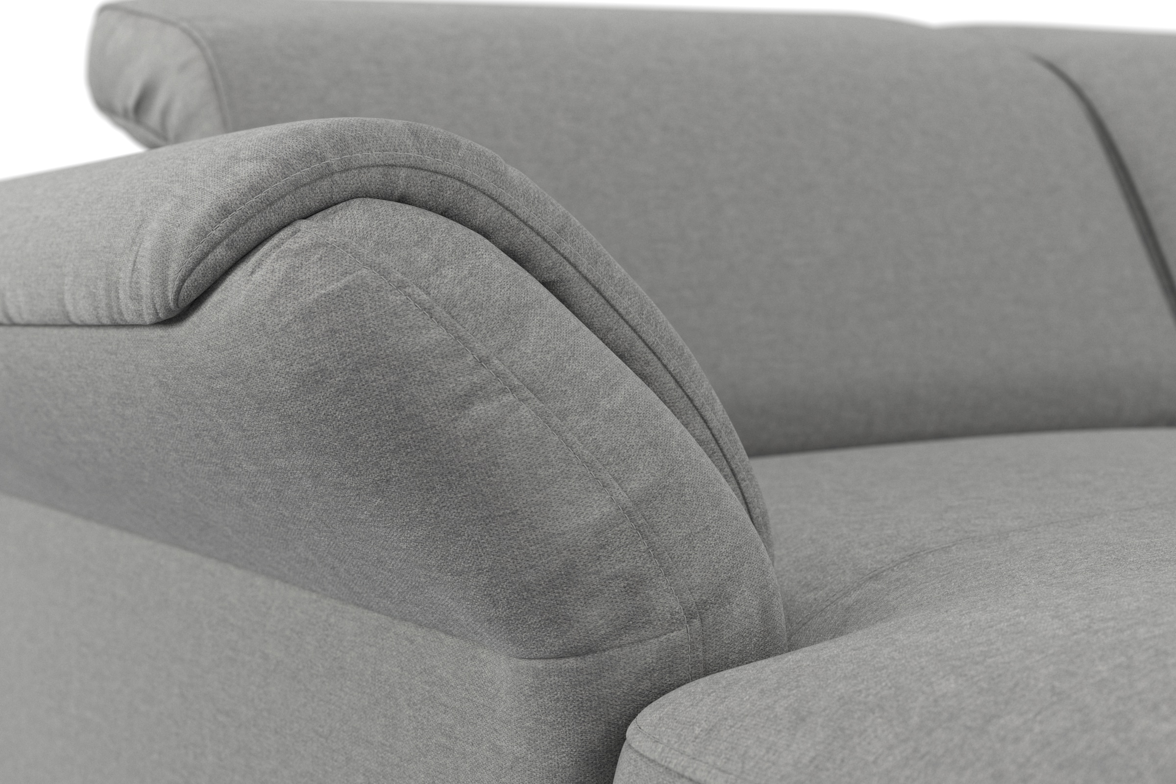 sit&more Wohnlandschaft »Apulia U-Form« wahlweise Bettfunktion, Bettkasten und Kopf- und Armteilverstellung