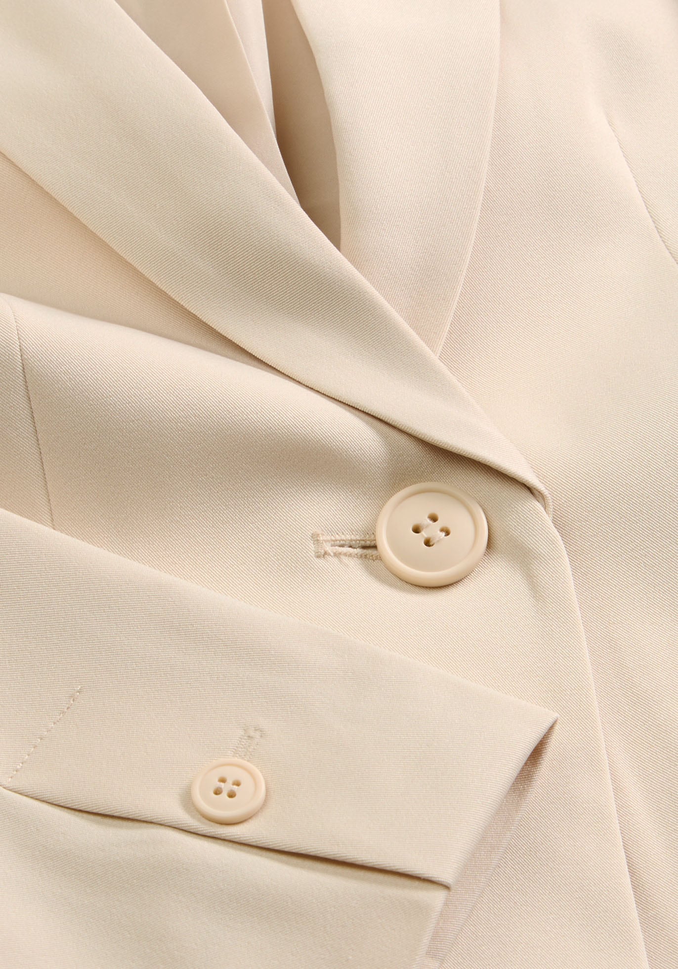 bonprix Jackenblazer eleganter Look, schmale Passform, aus Polyester und Elasthan