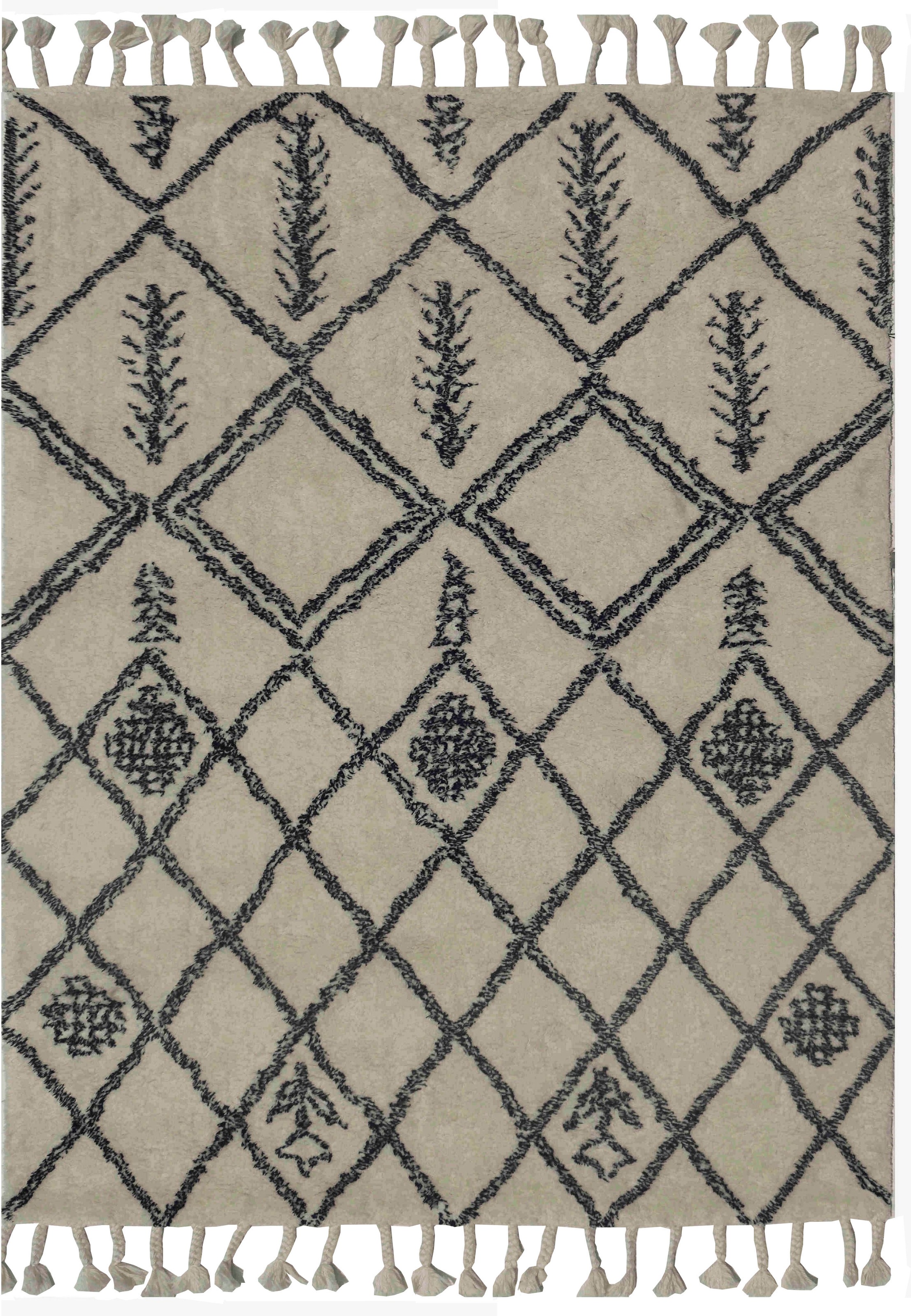 Image of COUCH♥ Teppich »Boho Buddy«, rechteckig, 10 mm Höhe, mit Fransen, COUCH Lieblingsstücke, Wohnzimmer bei Ackermann Versand Schweiz