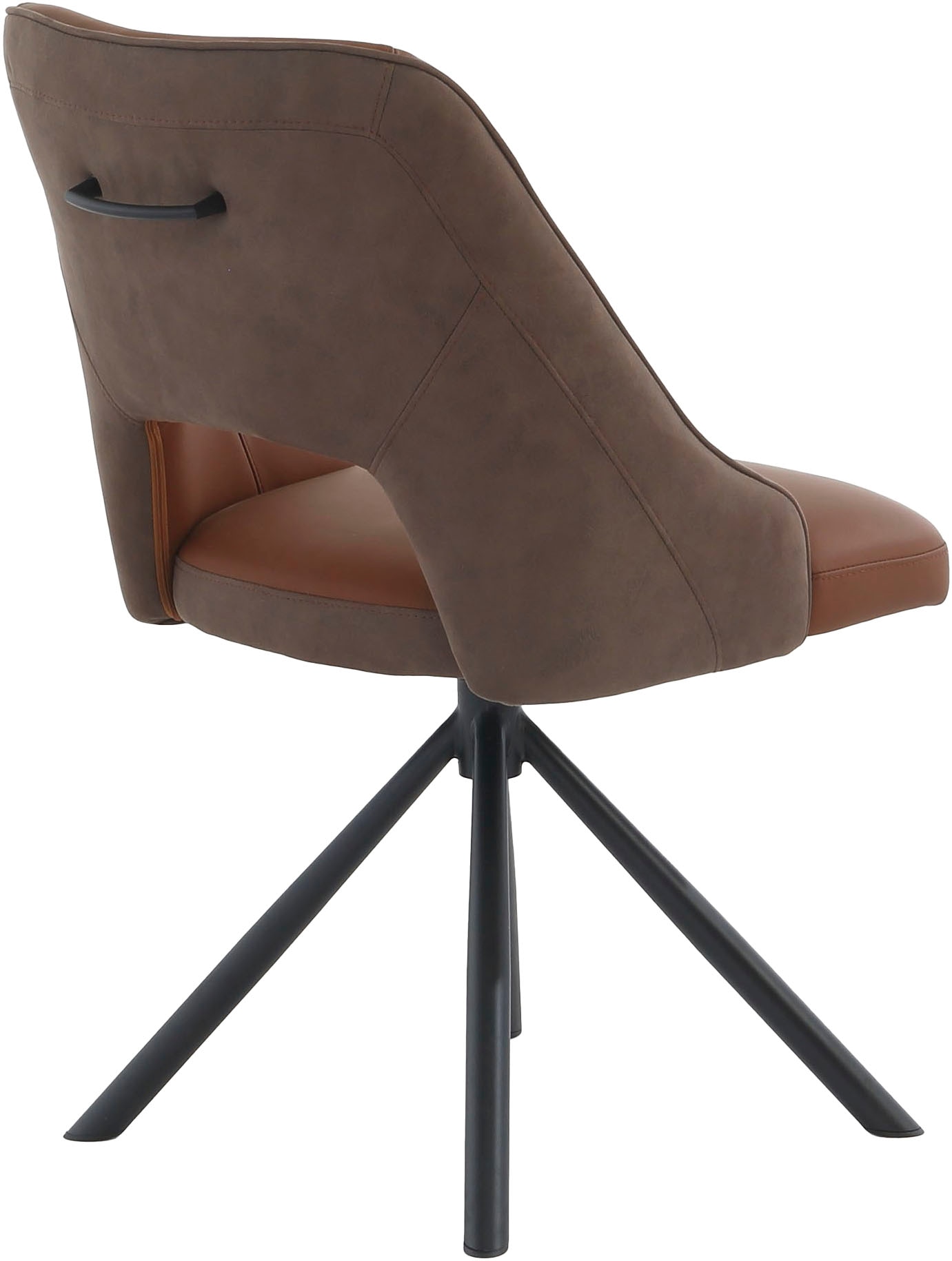 Jockenhöfer Gruppe Chaise pivotante »Milo (Set, 2 St.)« (Ensemble) 2 cuiscuir véritable, avec fonction pivotante (360°), supporte jusqu'à 150 kg