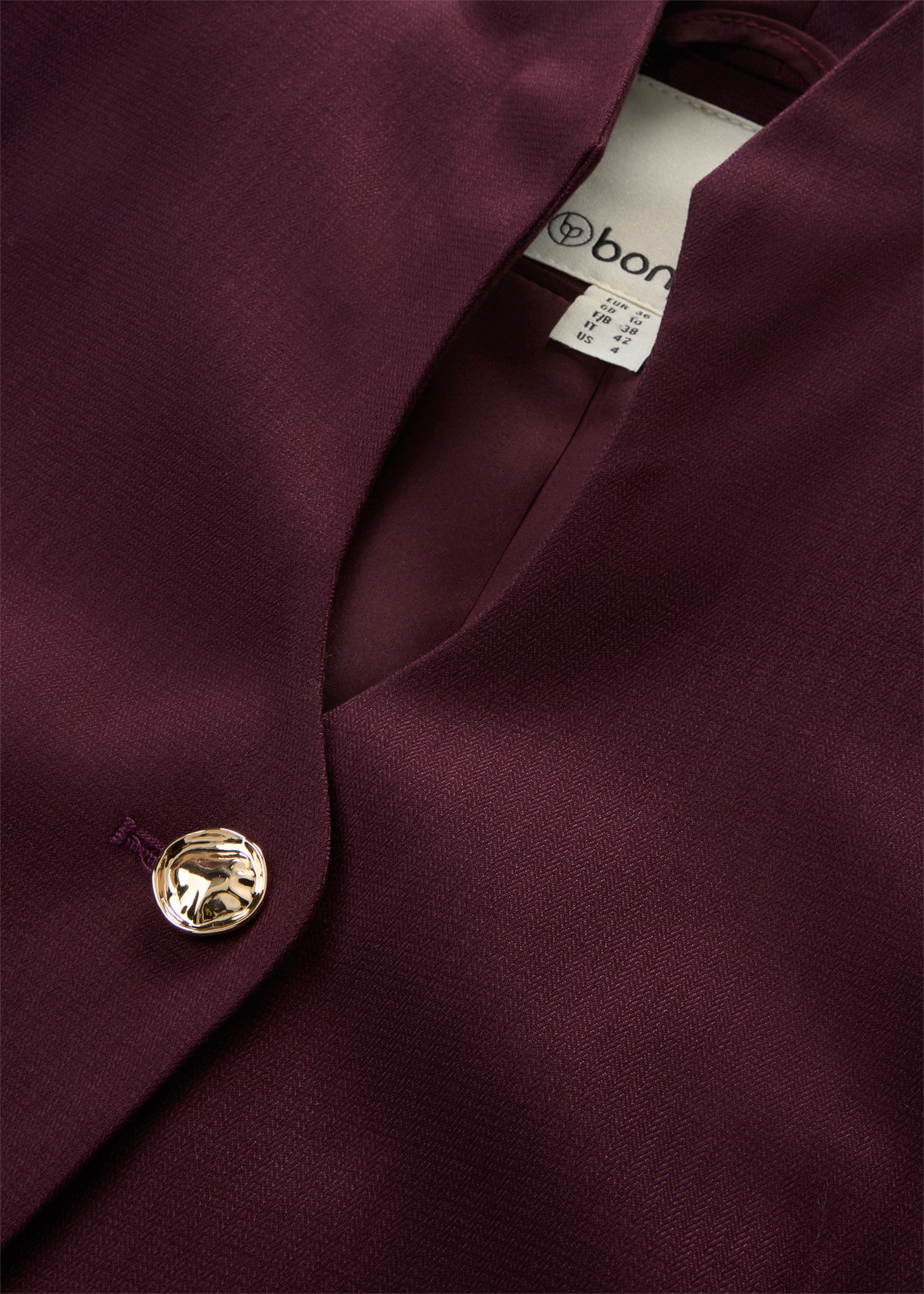 bonprix Veste blazer avec col chemise, coupe confortable
