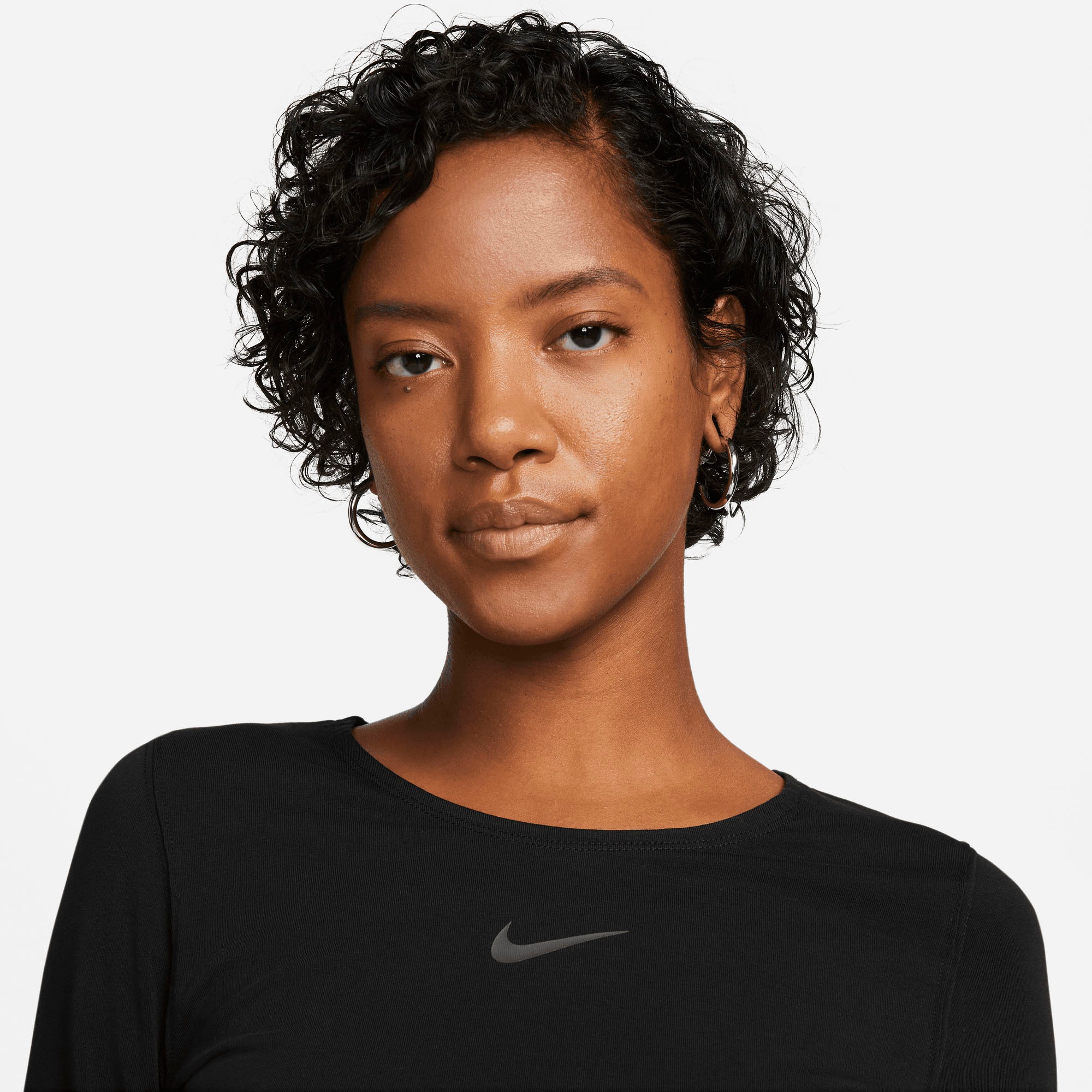 Nike Sportswear Langarmshirt »W NSW CROP TAPE LS TOP«
