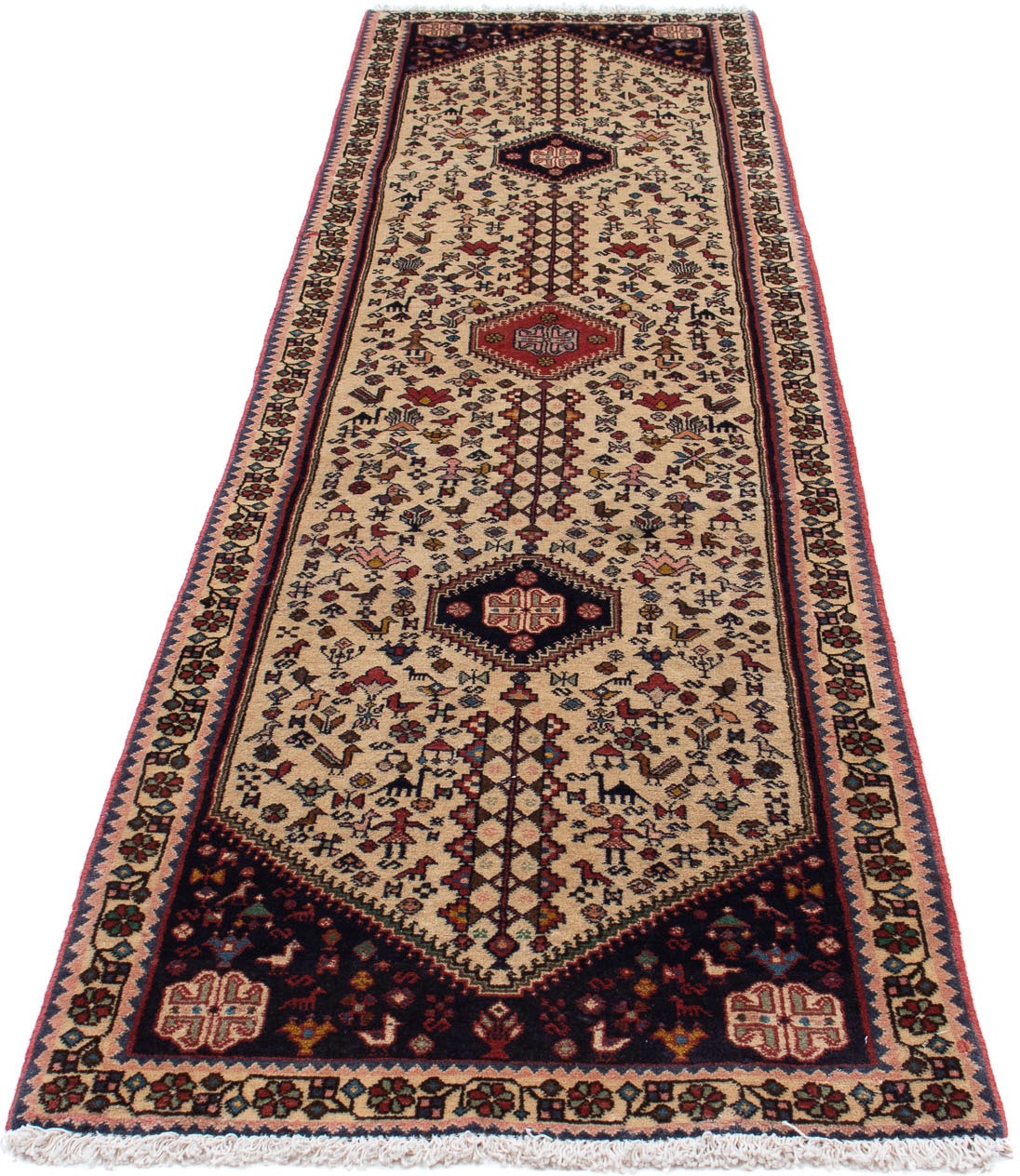 Image of morgenland Hochflor-Läufer »Ardebil Medaillon 287 x 67 cm«, rechteckig, 1 mm Höhe, Handgeknüpft bei Ackermann Versand Schweiz