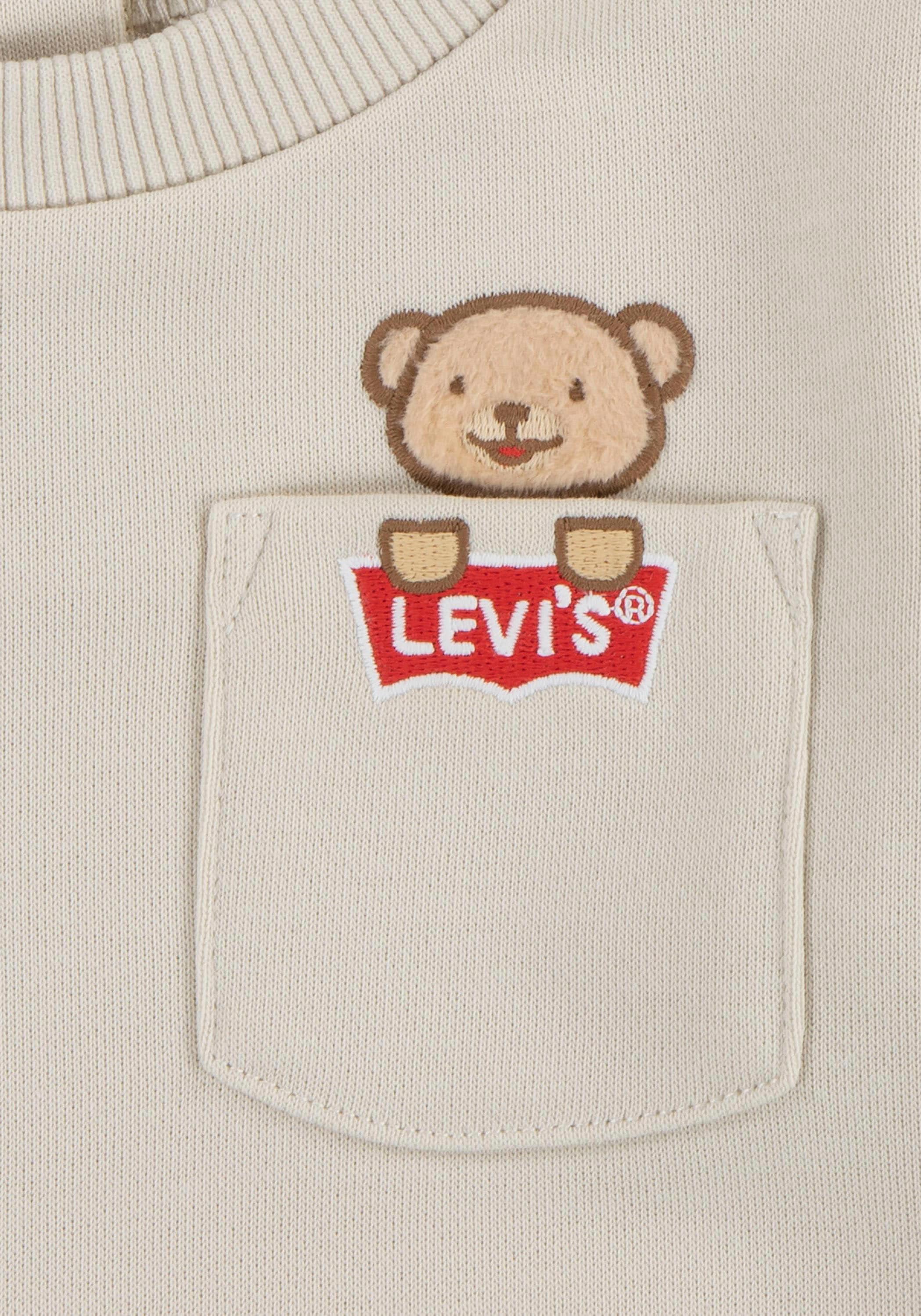 Levi's® Kids Sweatshirt »BEARSWEATSHIRT POCKET CREWNECK«, for BABYS