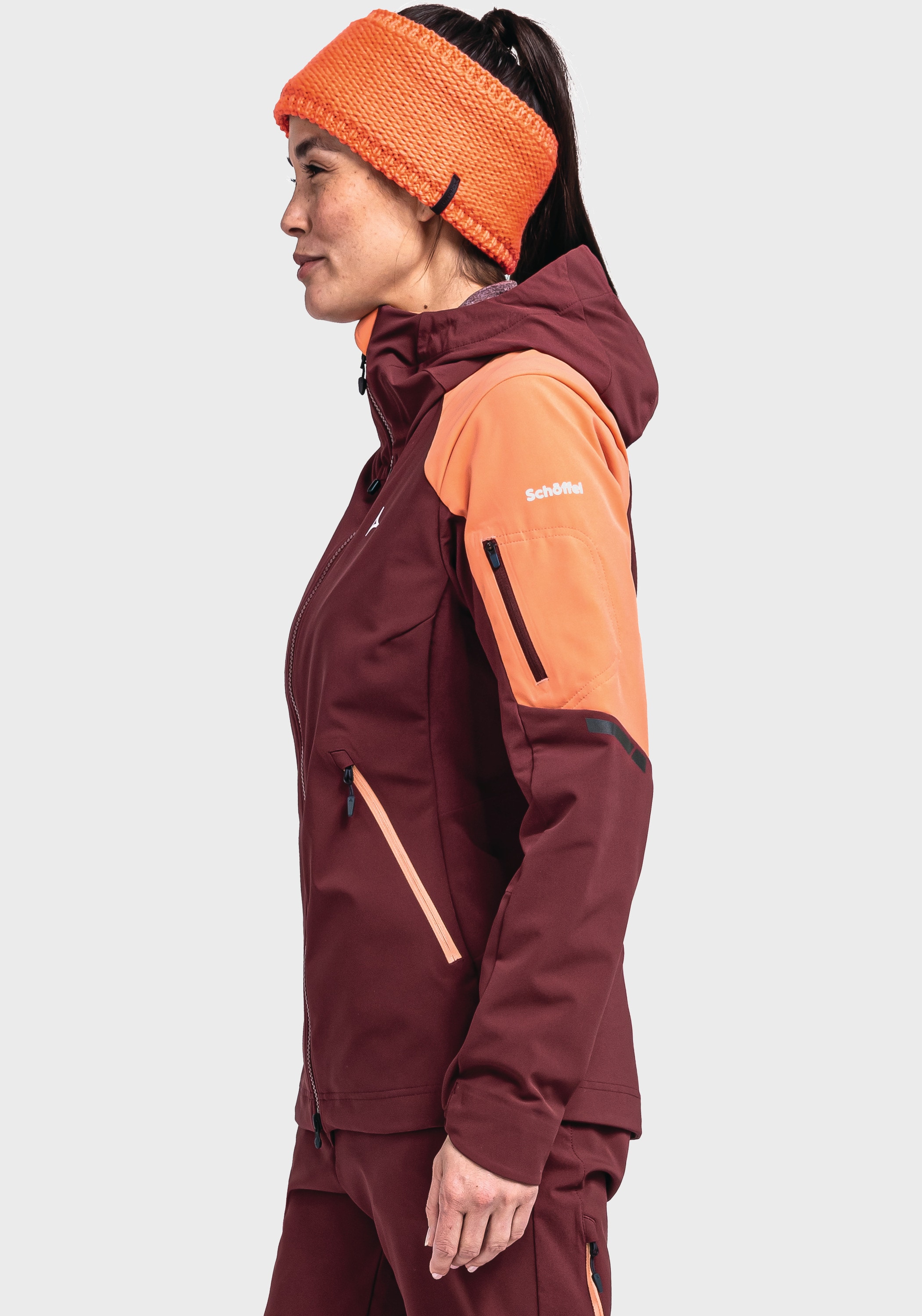 Schöffel Outdoorjacke »Softshell Jacket Kals L«, mit Kapuze