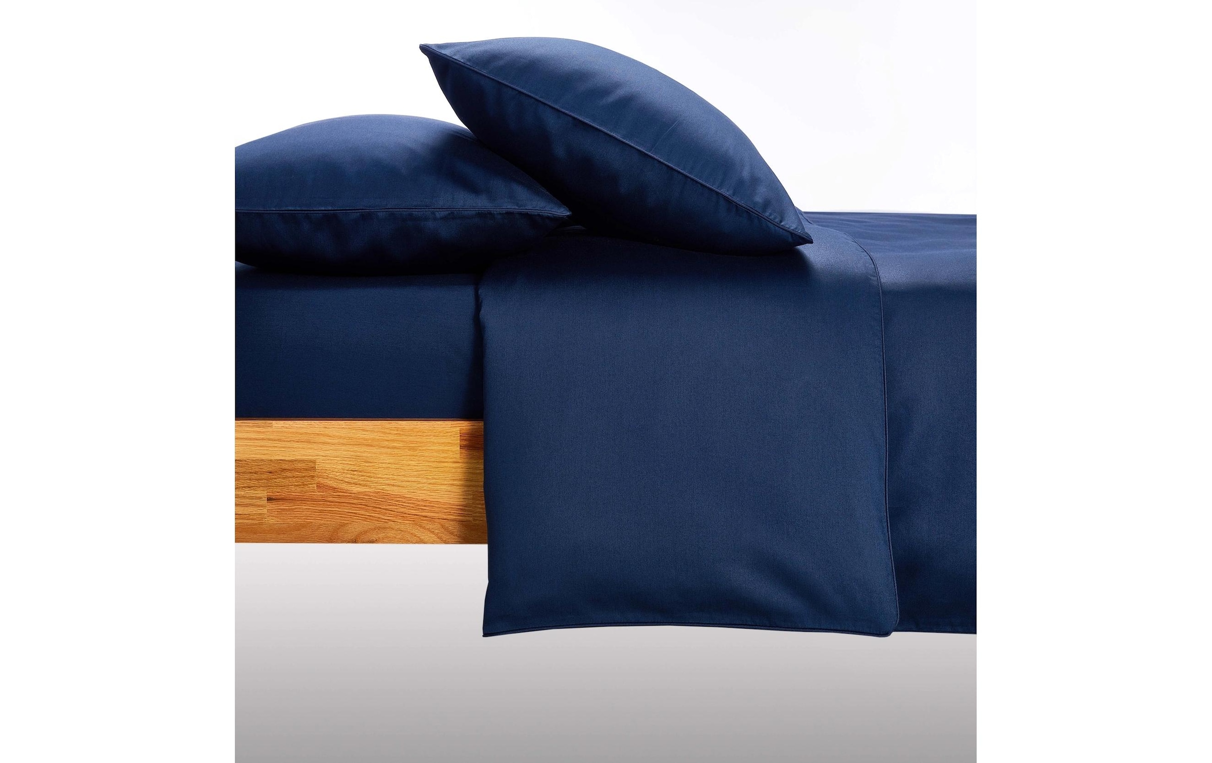   Bettwäsche »Living Home Uni Satin 100 200 x 210 cm«