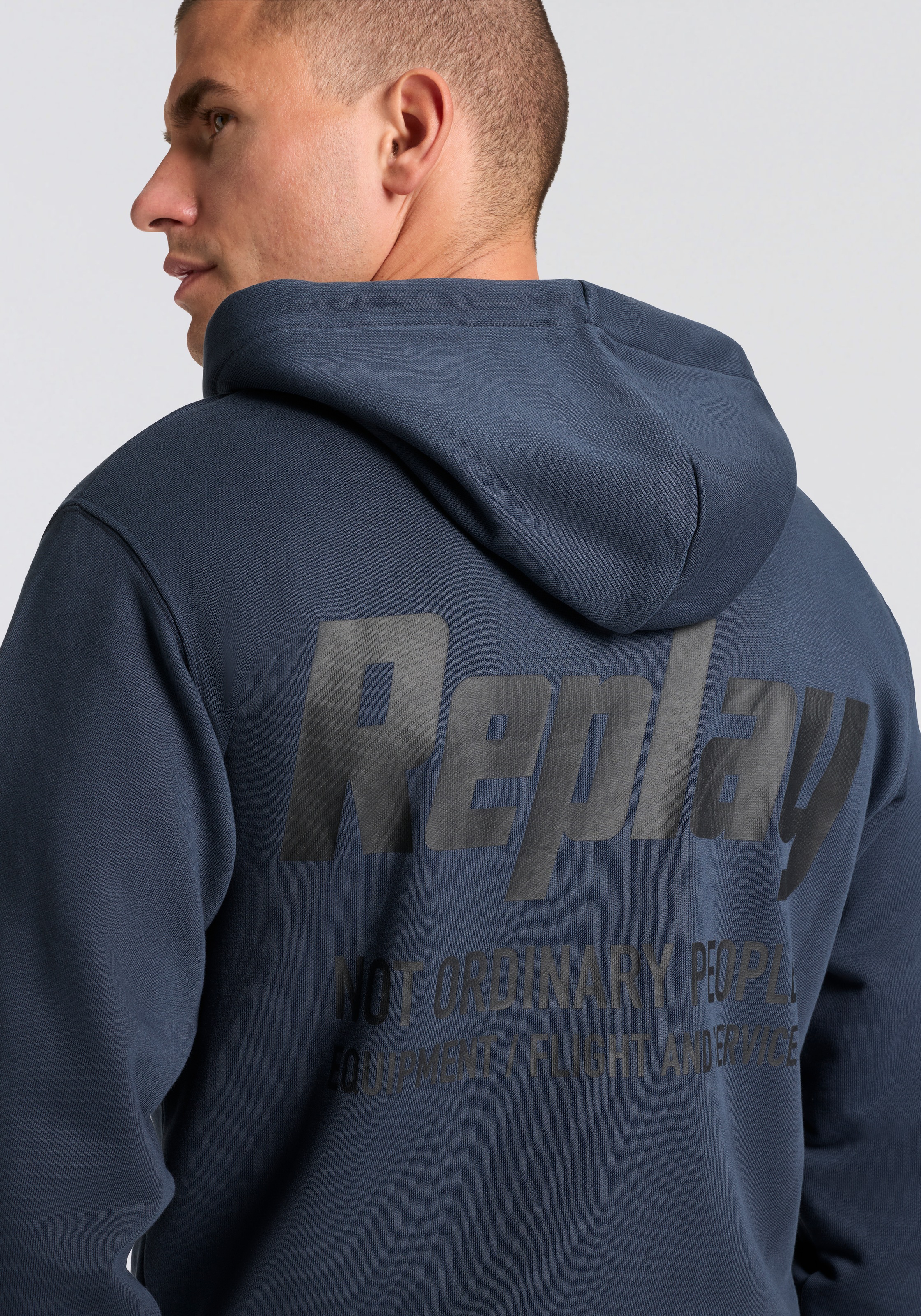 Replay Kapuzensweatjacke