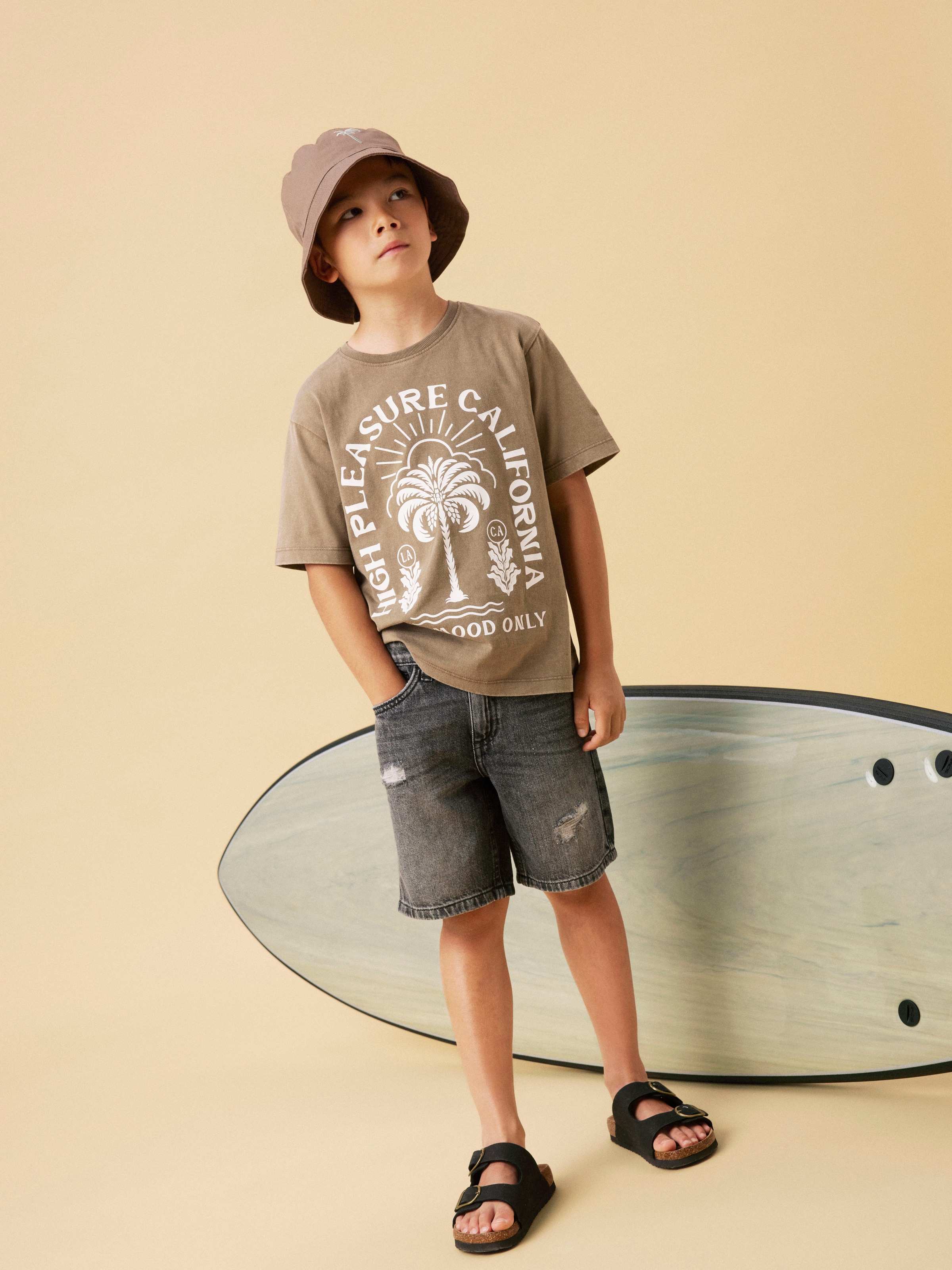 Name It Shorts »NKMSILAS LOOSE DNM L SHORTS 7998-BE NOOS«