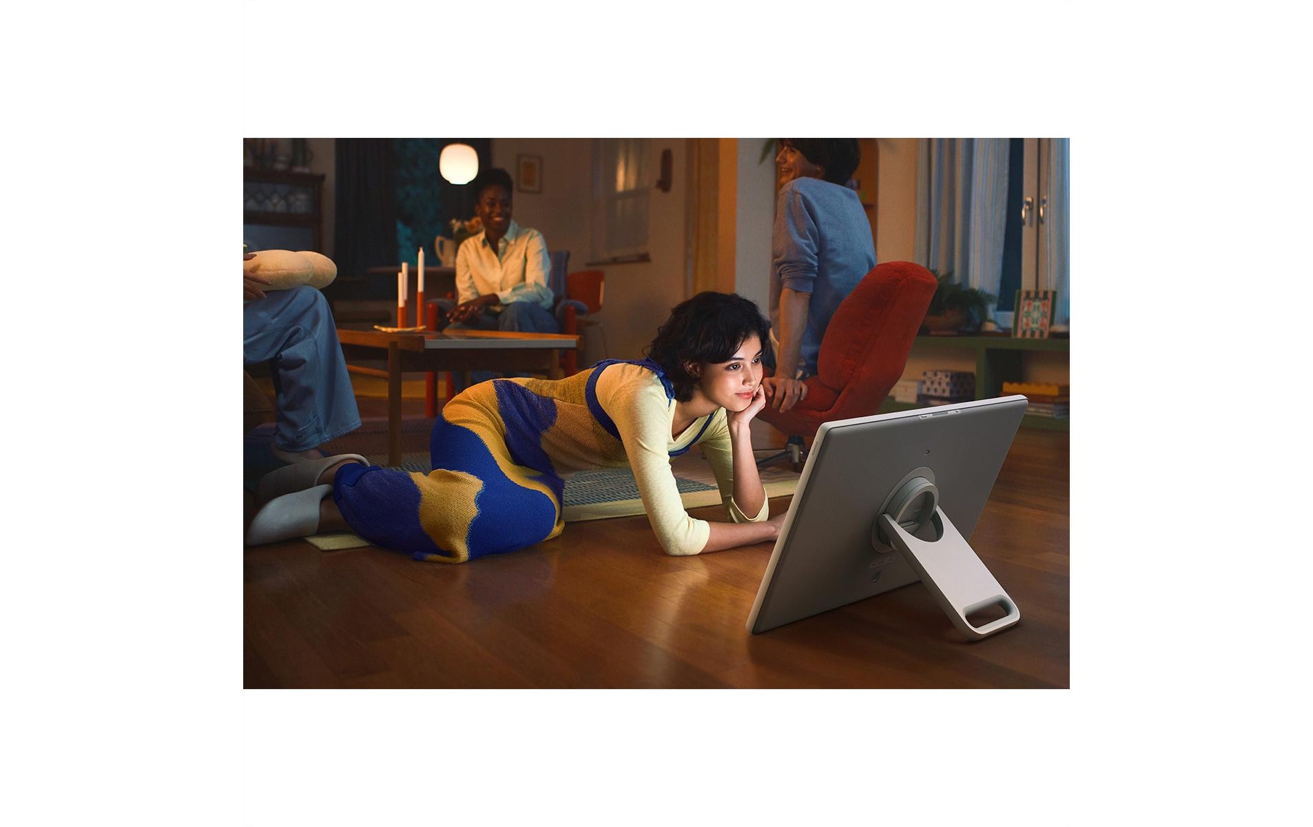 Samsung LED-Fernseher »27" The Movingstyle QHD AI Smart TV mit Touchscreen (2025)« 68 cm/27 ″ QHD Smart-TV