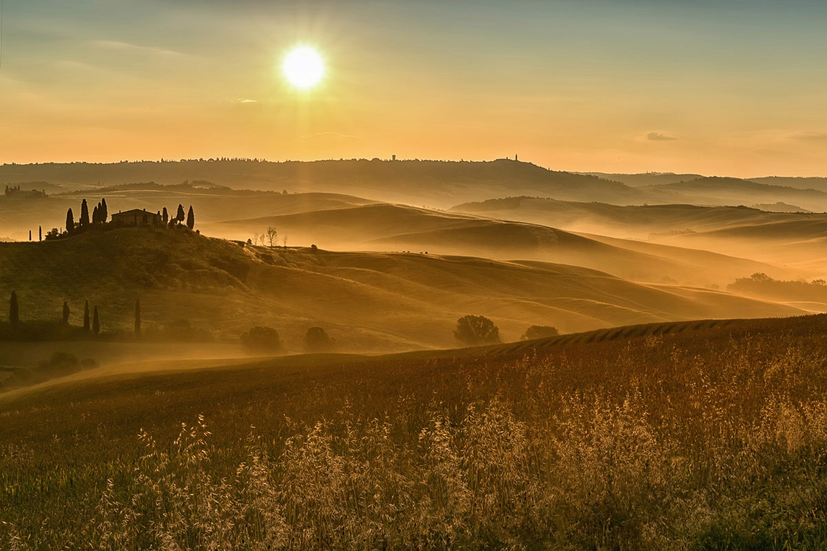 Image of Papermoon Fototapete "Landschaft Italien"