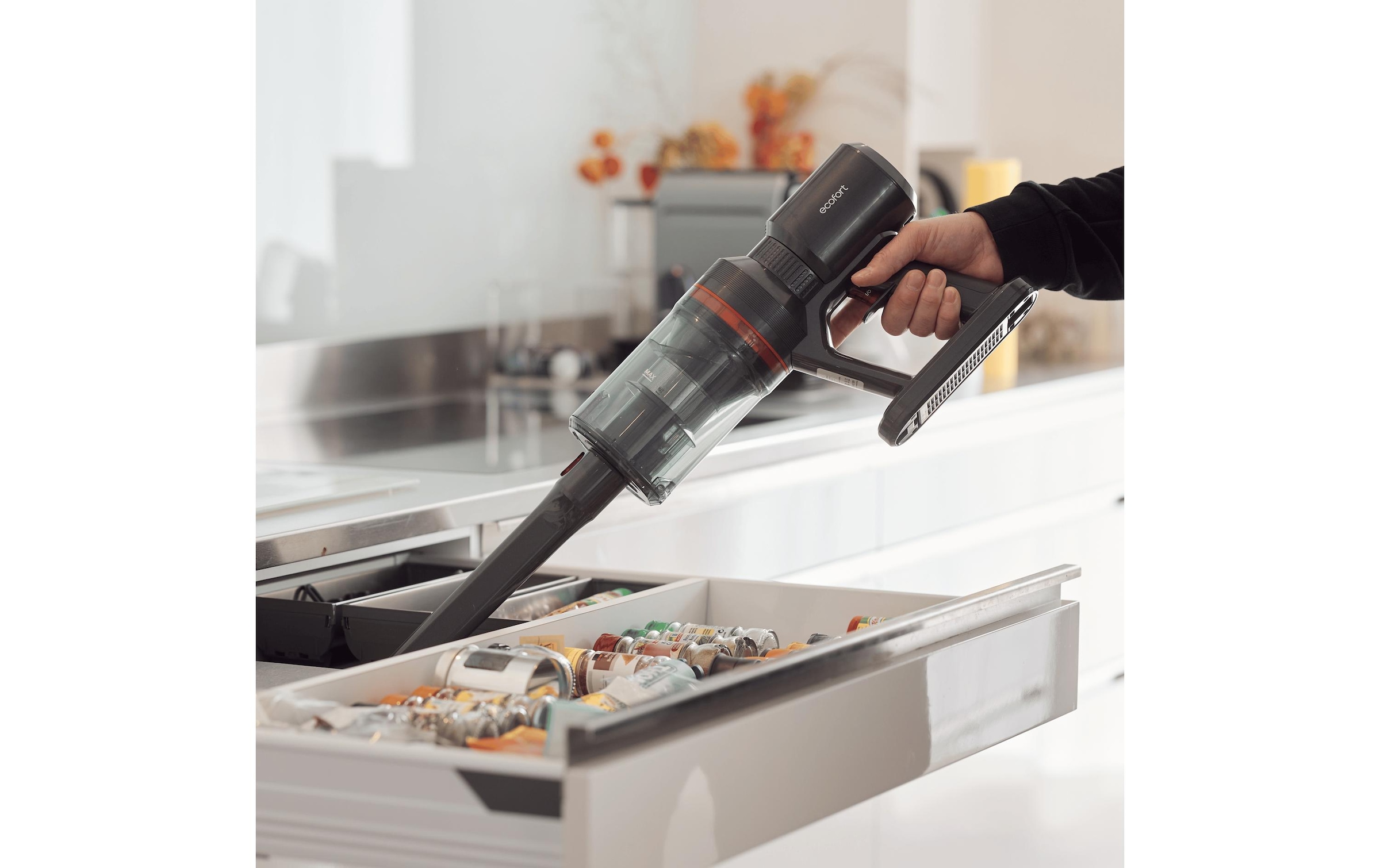   Akku-Hand-und Stielstaubsauger »Ecofort ecoQ CleanVac Pro Complete«