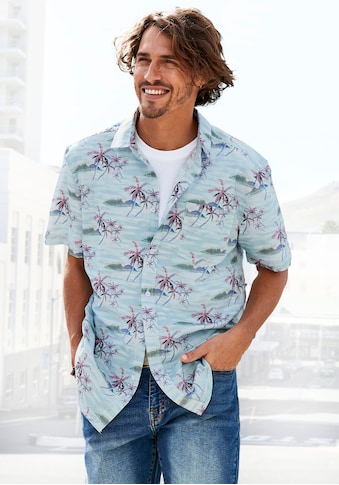 Beachtime Hawaiihemd, mit coolem Palmenprint, Strandmode kaufen