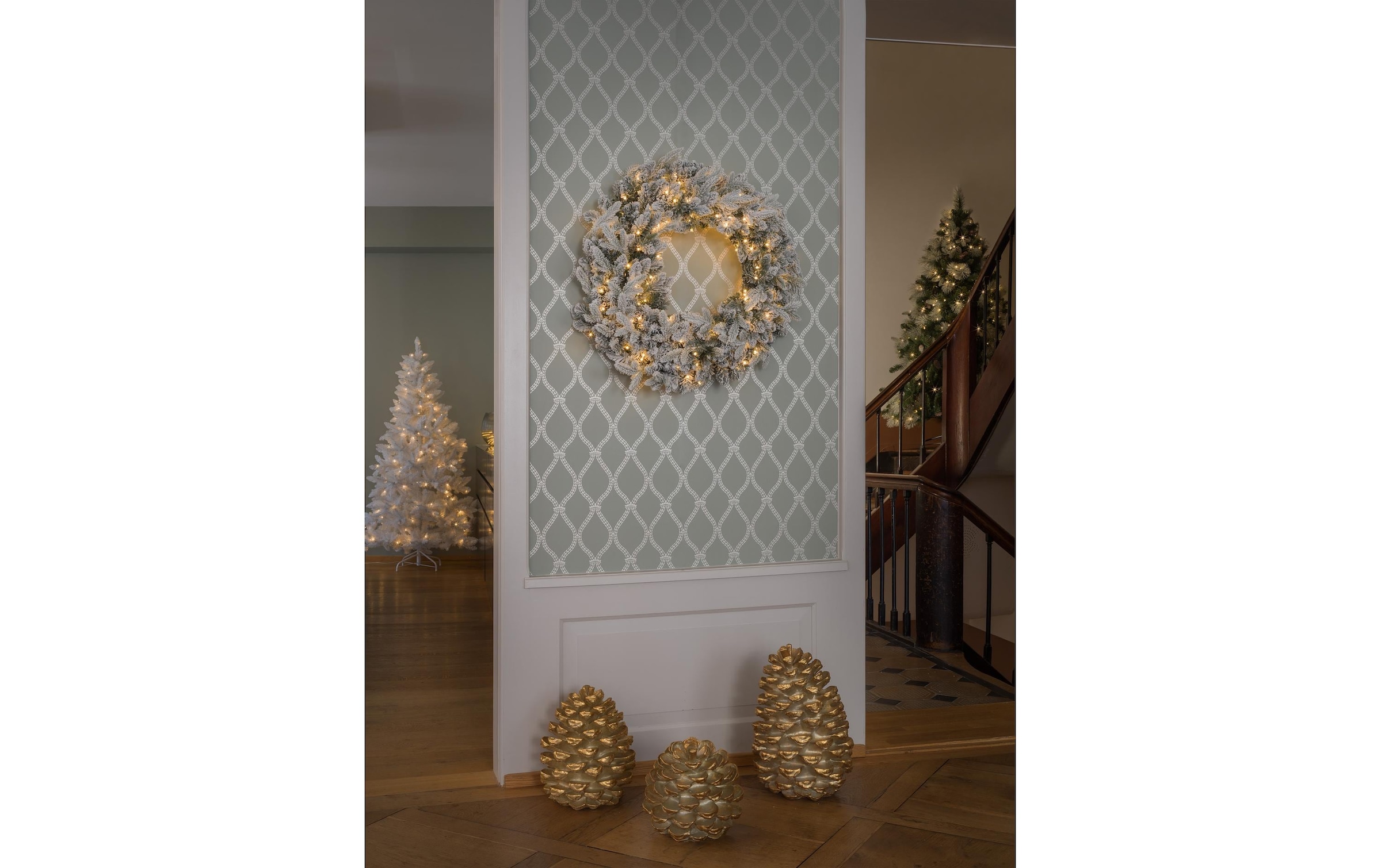 STT Étoile LED »Snowy Wreath«