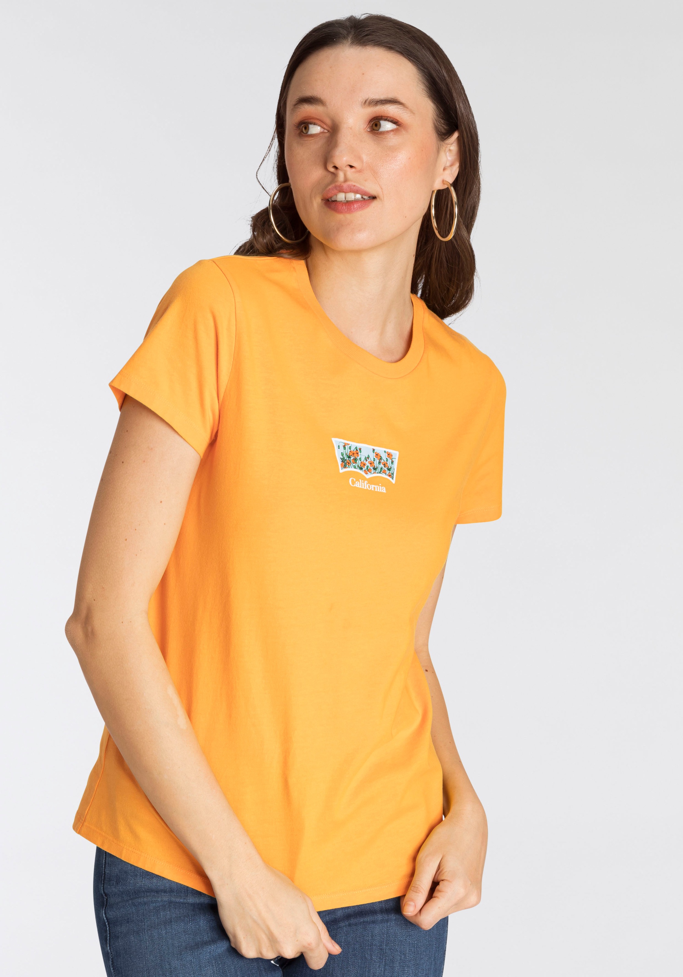 Image of Levi's® T-Shirt »THE PERFECT TEE«, Mit Levi's® Markenschriftzug am Ärmel bei Ackermann Versand Schweiz