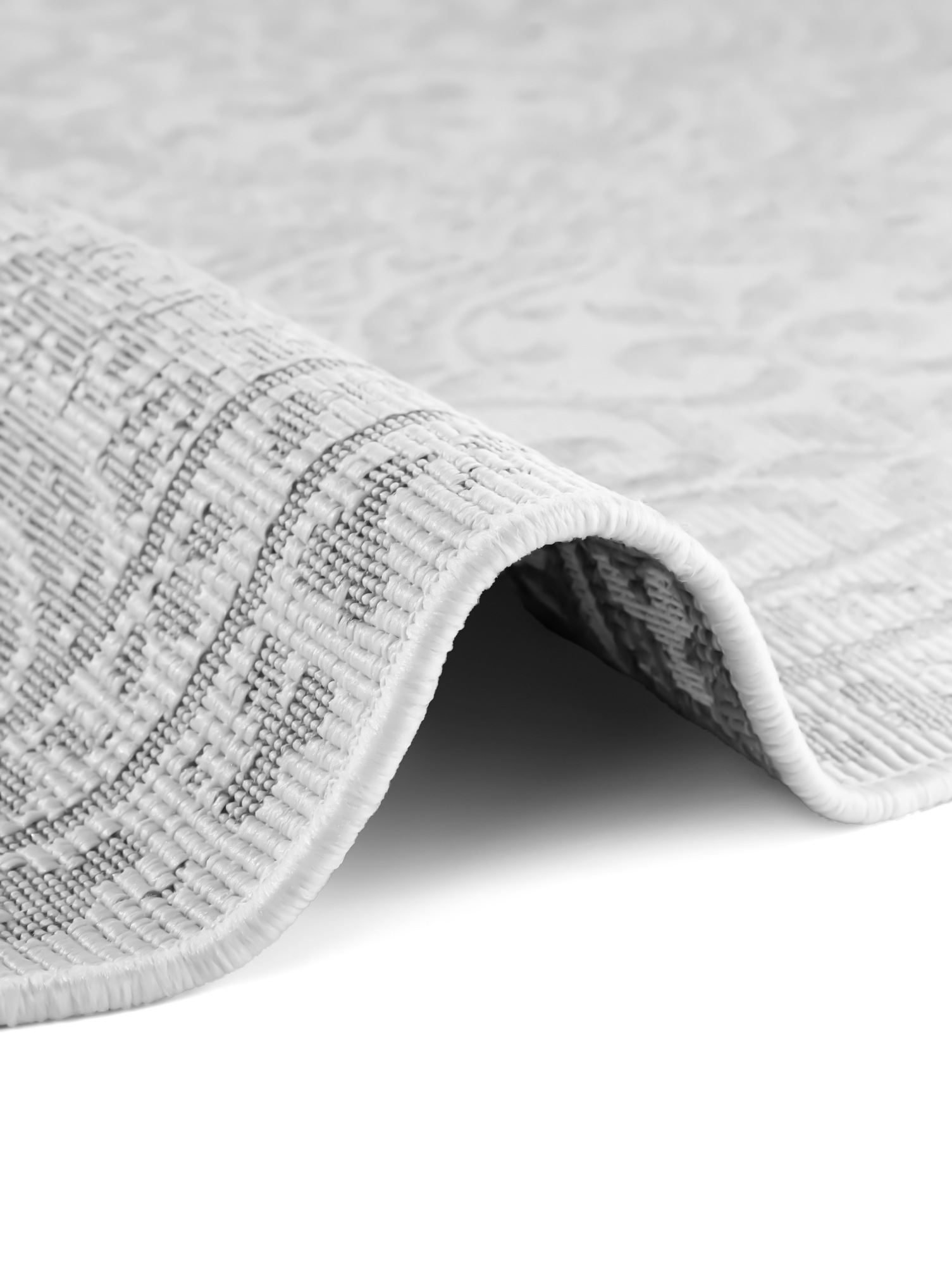 HANSE Home Tapis d'extérieur »Rosel Wendetppich« Rond 5 mm Höhe In und Outdoor, Flachgewebe, wetterfest, pflegeleicht, robust