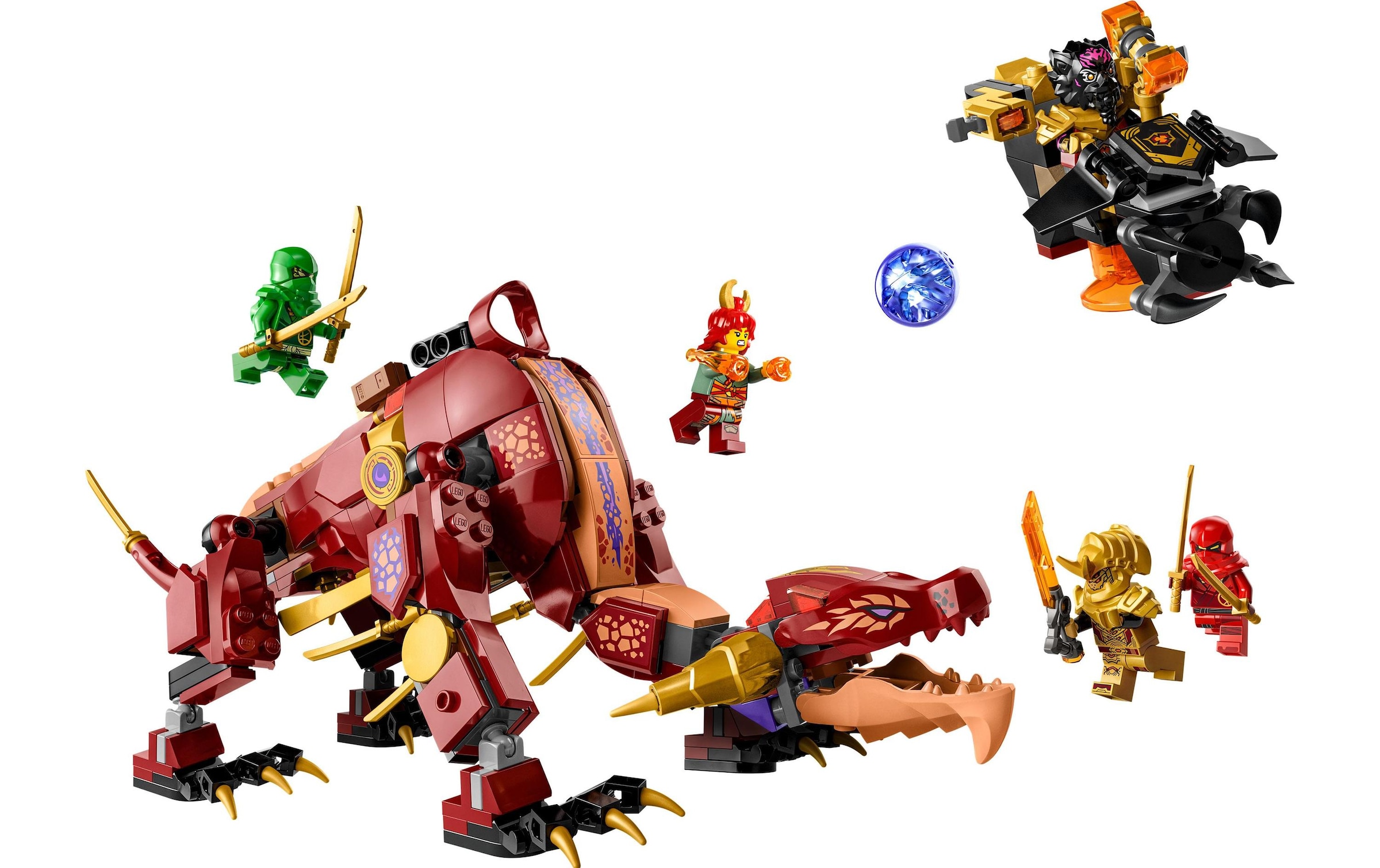 LEGO® Spielbausteine »Ninjago Wyldfyres Lavadrache«, (479 St.)