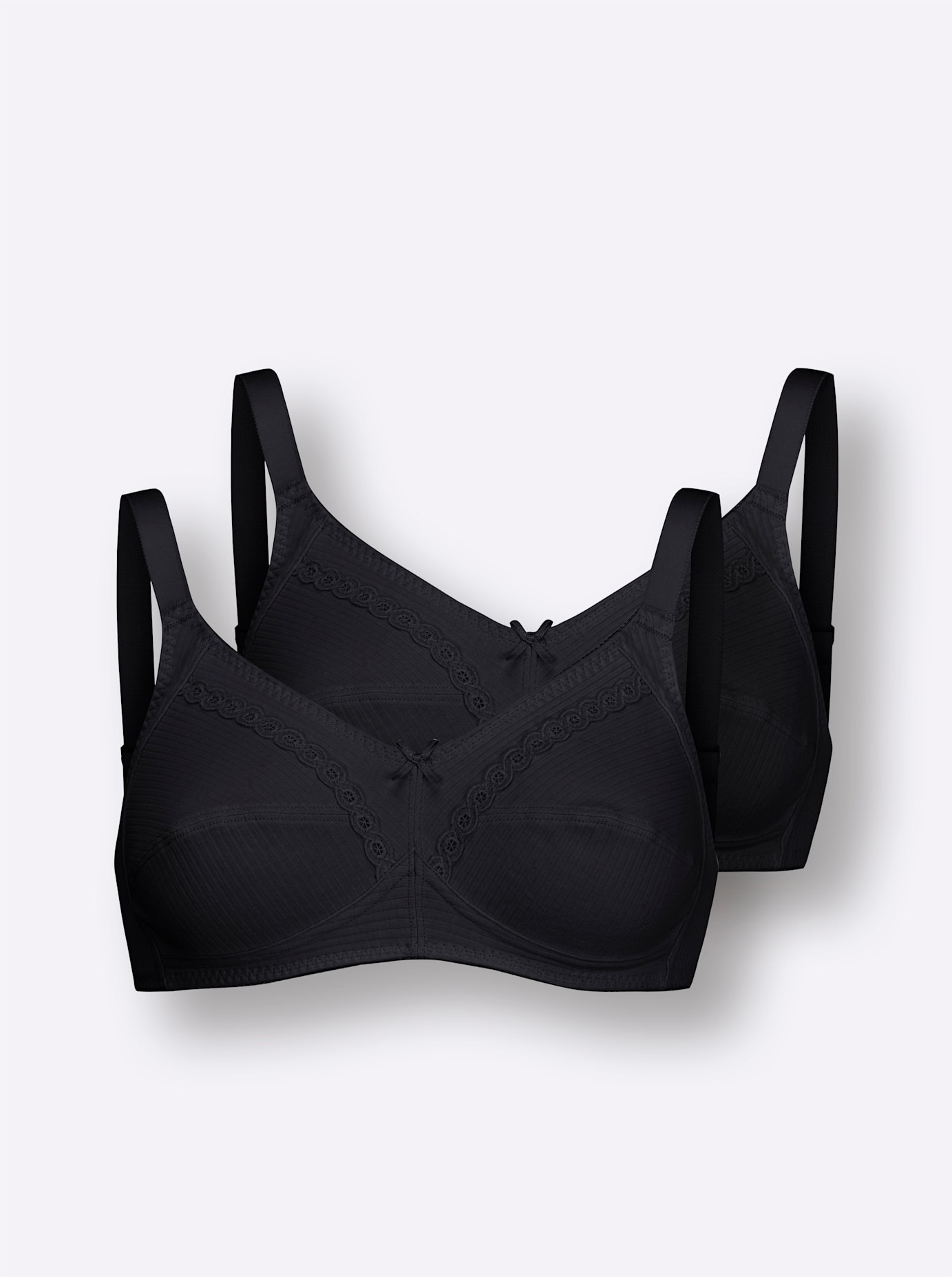 Naturana Bügelloser BH 2-Stück-Packung, 2