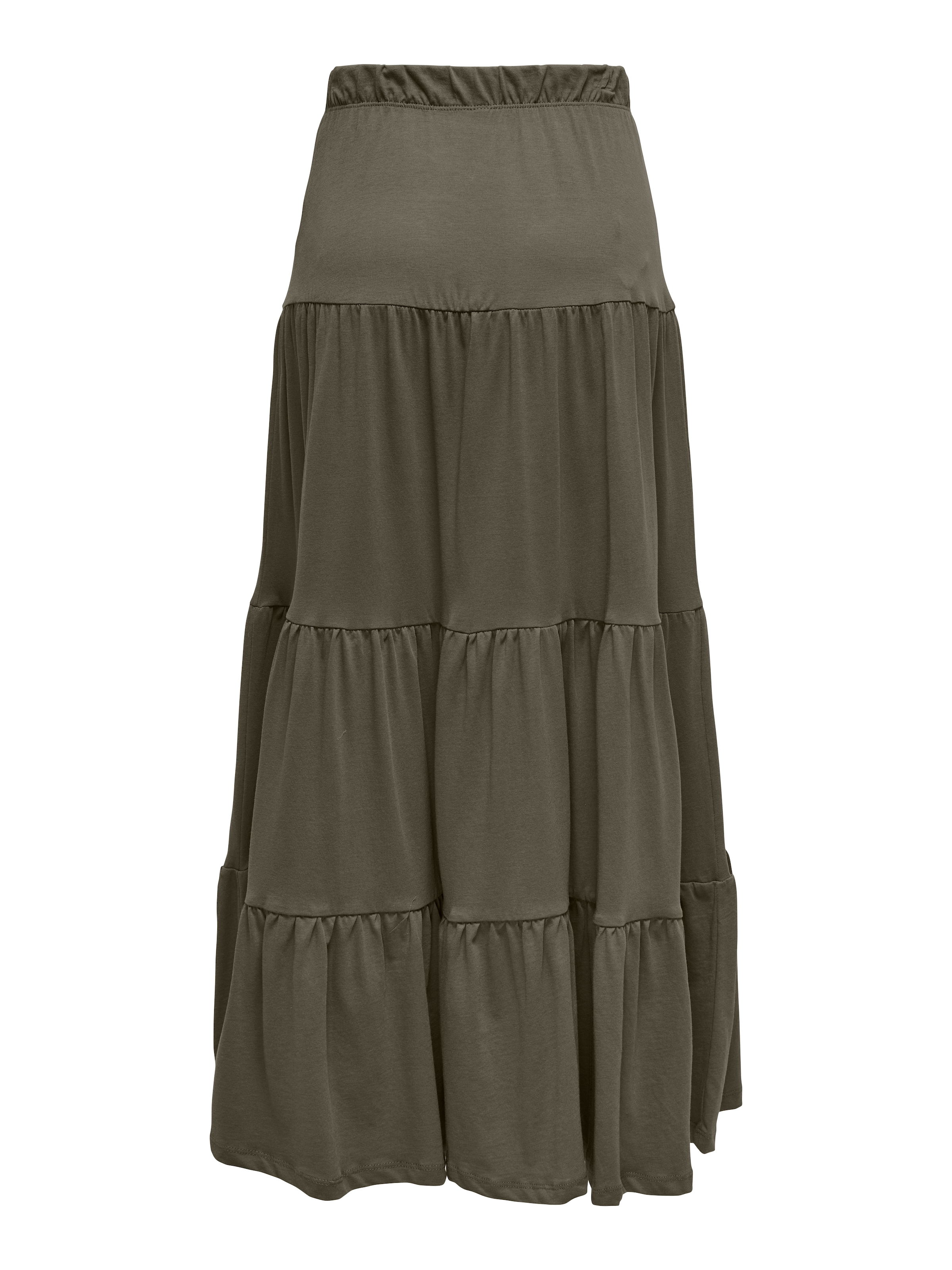 ONLY Maxirock »ONLMAY MAXI SKIRT« Baumwolle, mit Volant
