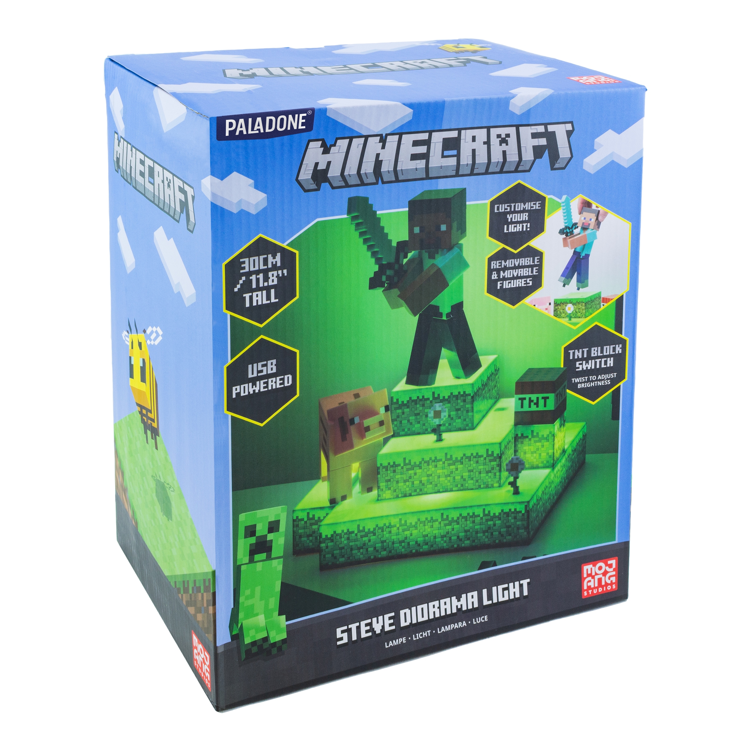 Paladone LED Dekolicht »Minecraft Steve Diorama Leuchte«