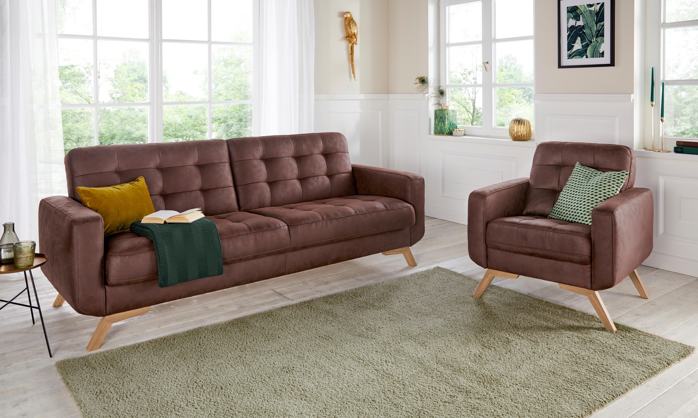Image of exxpo - sofa fashion Hocker "Fiord kompakt und bequem, tolle Verarbeitungsdetails"