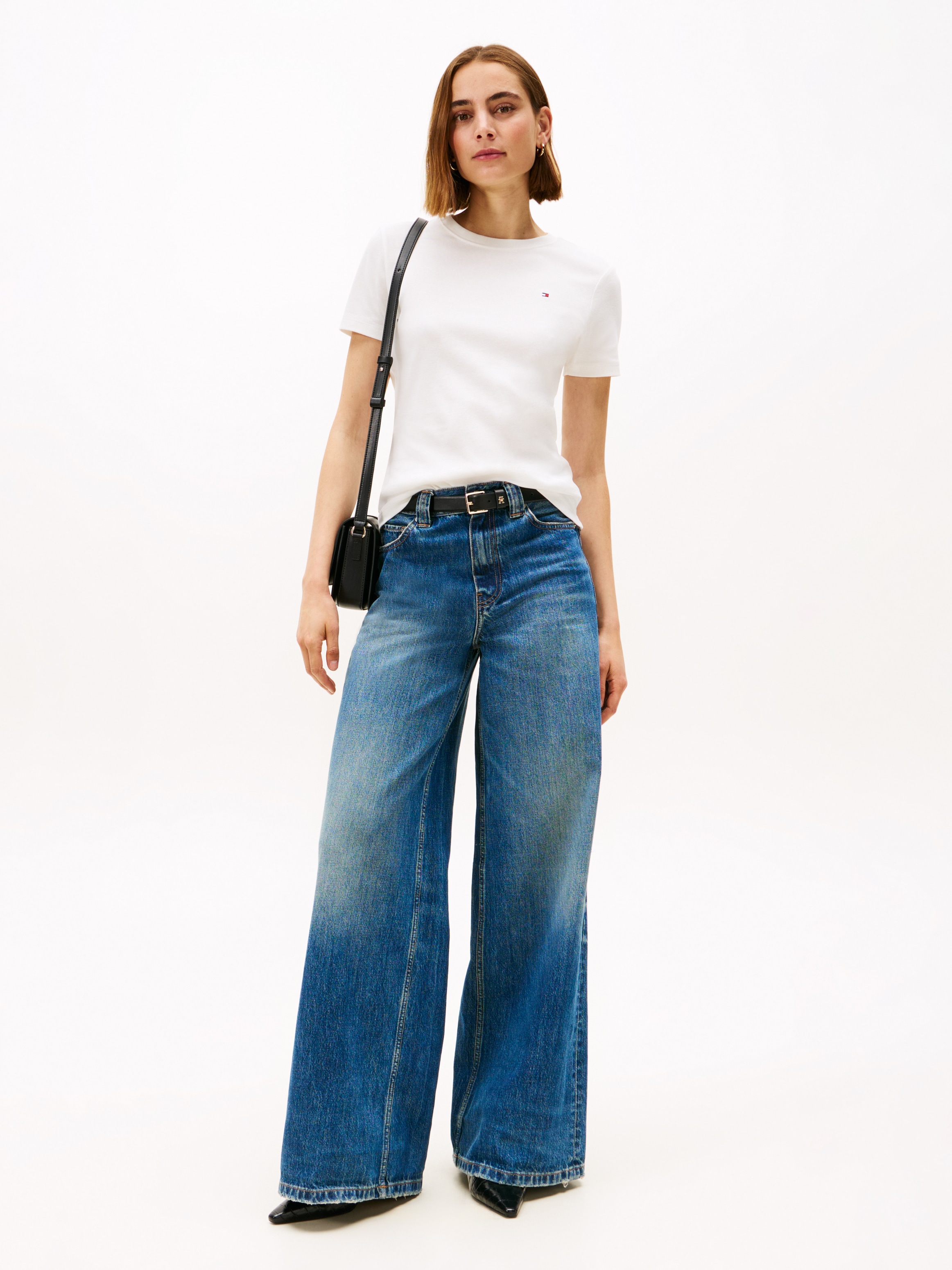 Tommy Hilfiger T-Shirt »SLIM CODY C-NK SS« Baumwolle, slim fit