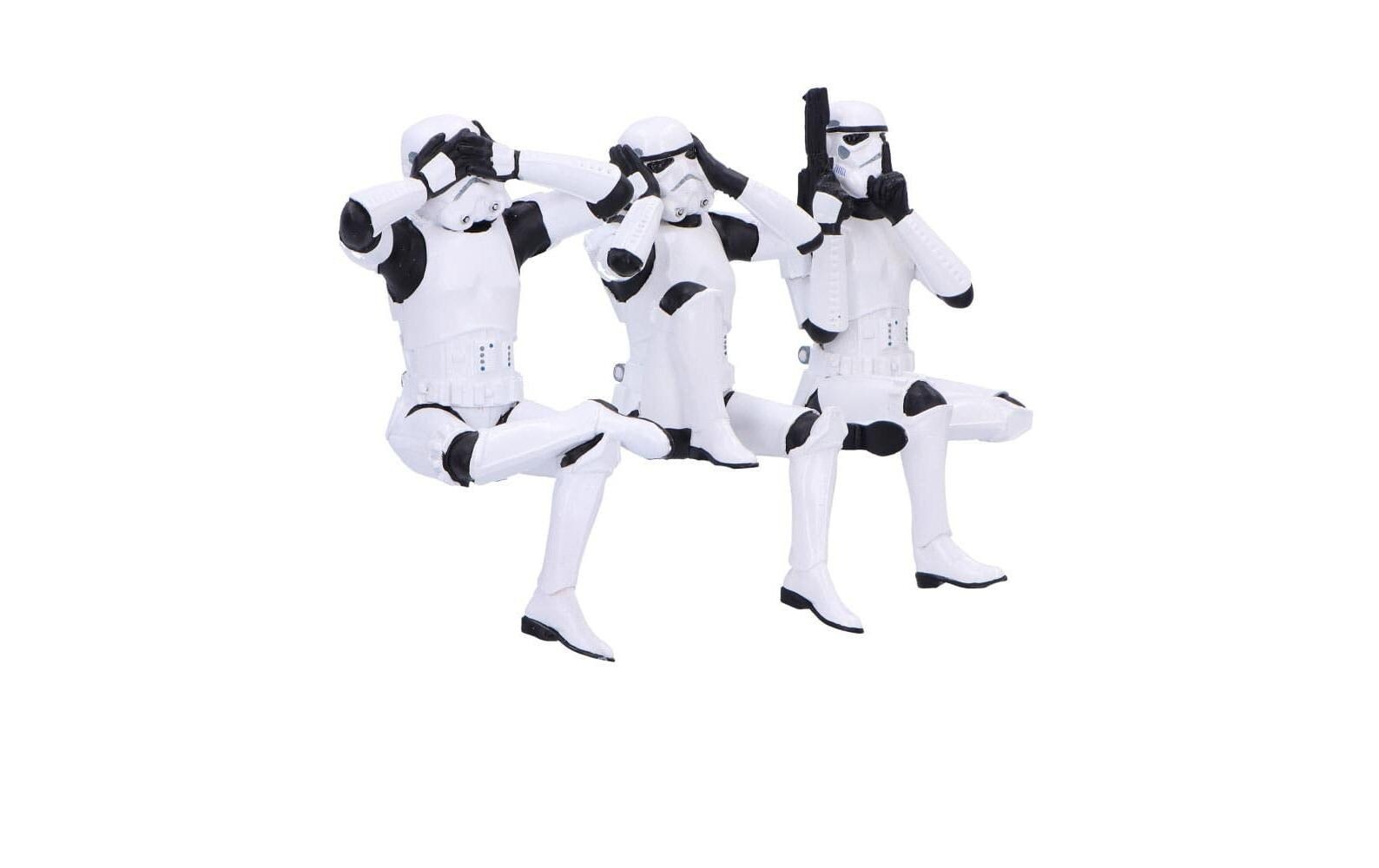 Image of NEMESIS NOW Spielfigur "Now Figuren Star Wars Stormtrooper Three Wise 11 cm"