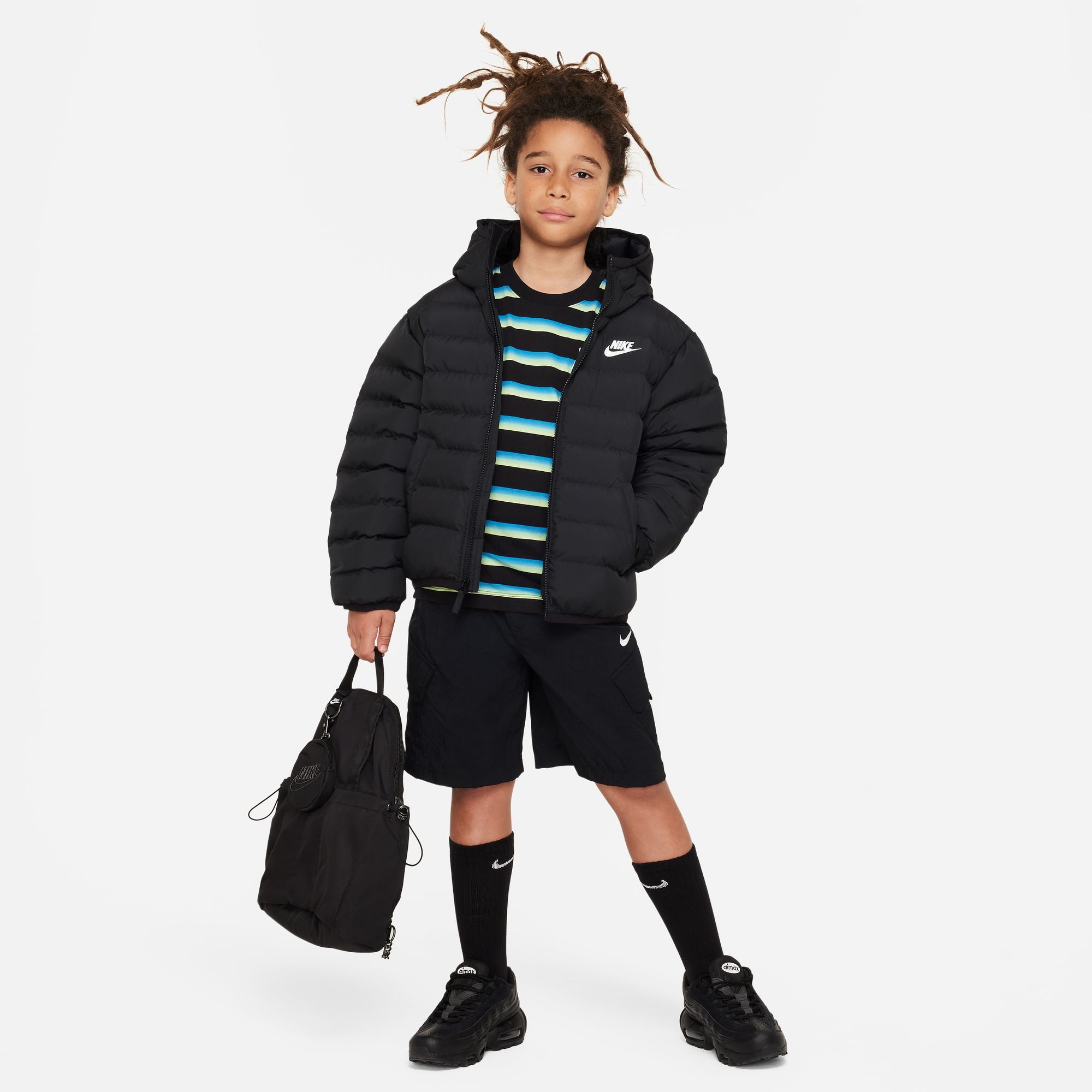 Trendige Nike Sportswear Outdoorjacke »K NSW LOW SYNFL HD JKT - für Kinder«  versandkostenfrei bestellen