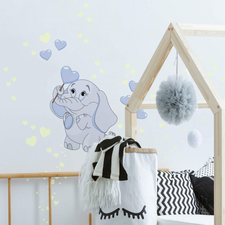 Image of Wall-Art Wandtattoo »Elefantenbaby Leuchtsticker«, (1 St.) bei Ackermann Versand Schweiz