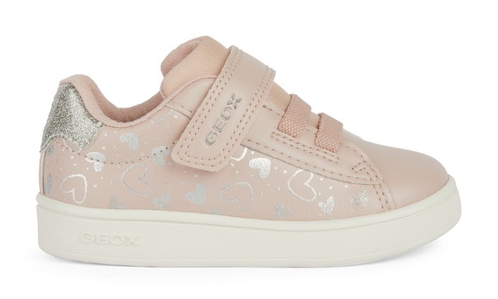 Geox Lauflernschuh »B ECLYPER GIRL A«, Sneaker, Klettschuh, Babyschuh mit Klettverschluss und Gummizug