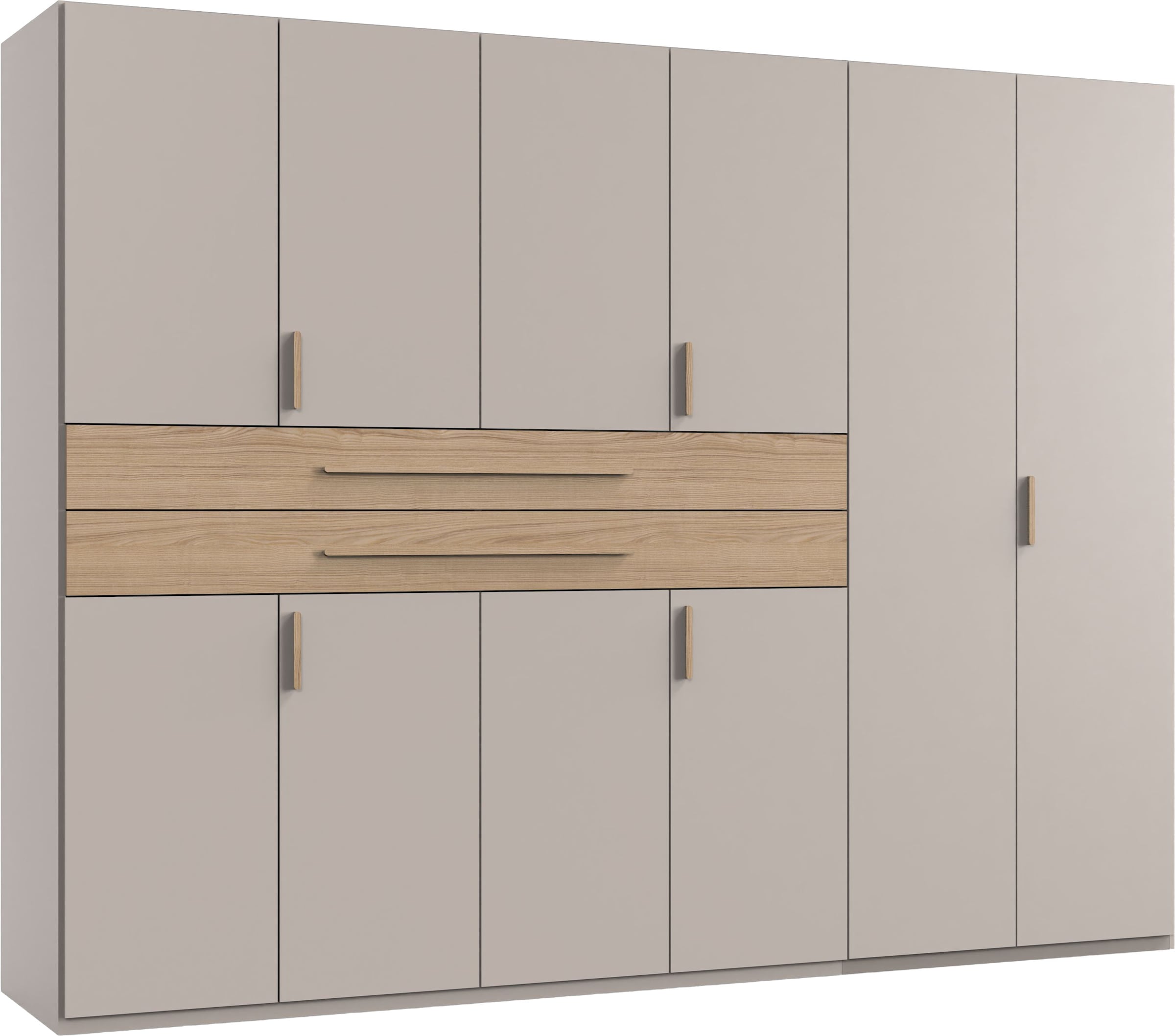 Wimex Armoire à portes battantes »Digit Kleiderschrank wahlweise mit oder ohne Spiegel« Schlafzimmer Schrank Bestseller im modernem Design,  erhältlich in den Breiten 225cm oder 270cm (mit 8 oder 10 Türen)