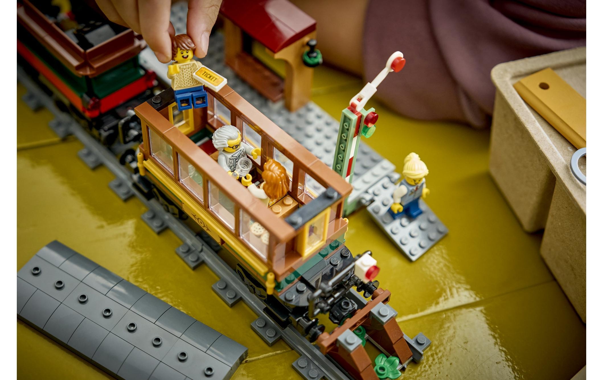 LEGO® Pions de construction »Klassischer Dampfzug (60511), LEGO City« fabriqué en Europe
