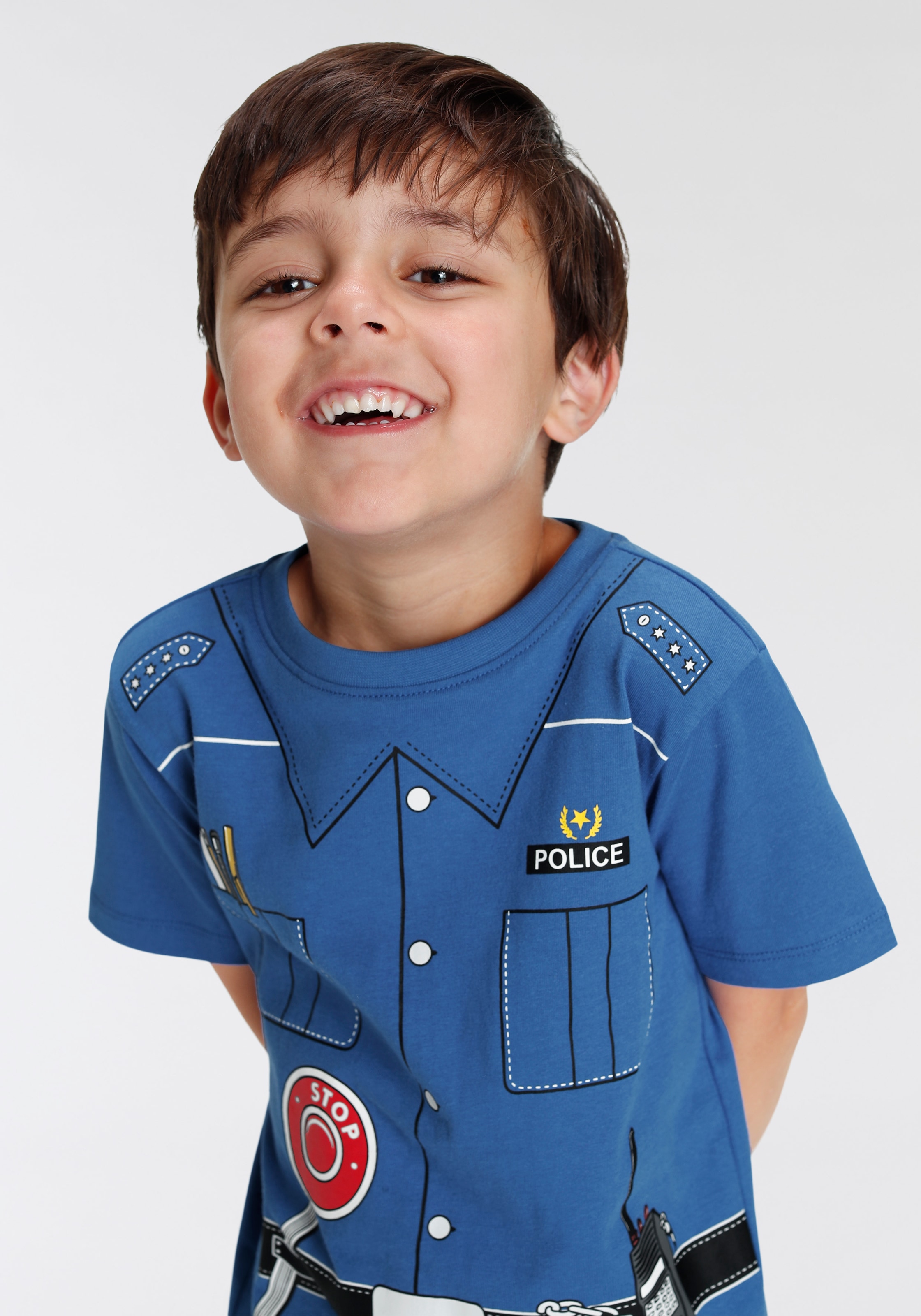 Acheter »POLIZEI«, T-Shirt ✌ ligne KIDSWORLD en Druck Uniform