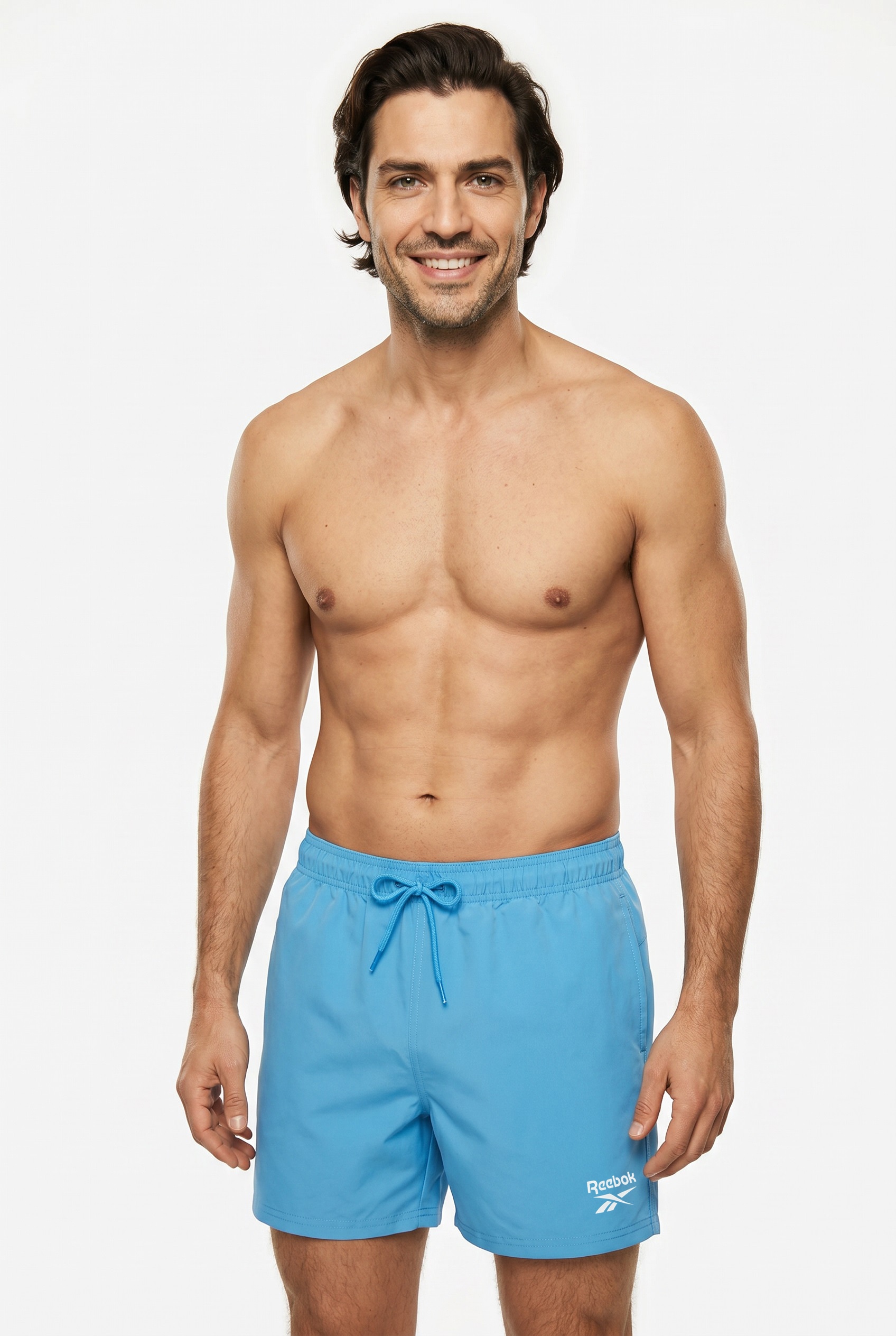 Reebok Badeshorts »"Yale"« mit Kordelzug und elastischem Bund, mit Logo, basic