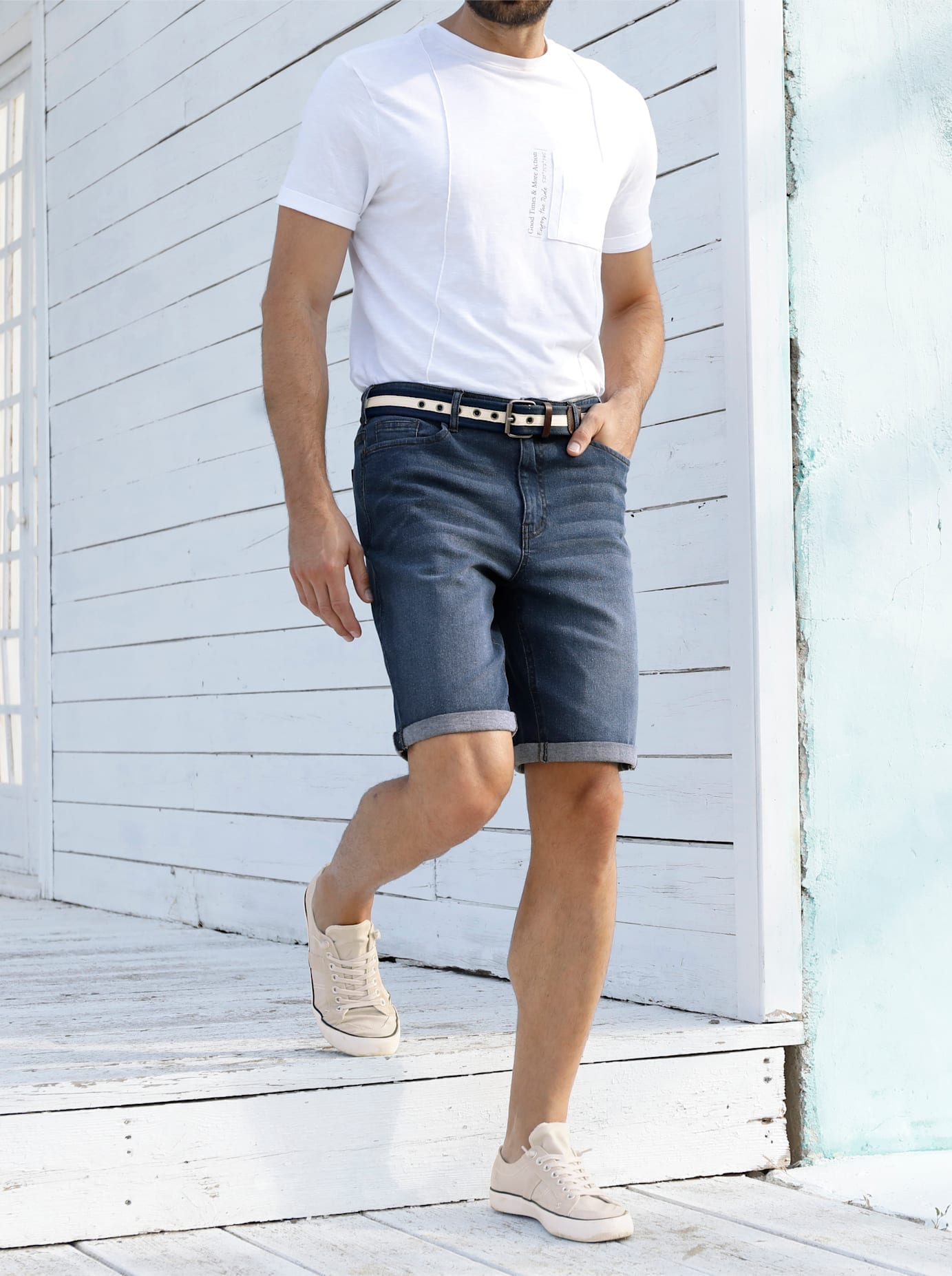 Image of Catamaran Jeansbermudas 1 tlg.