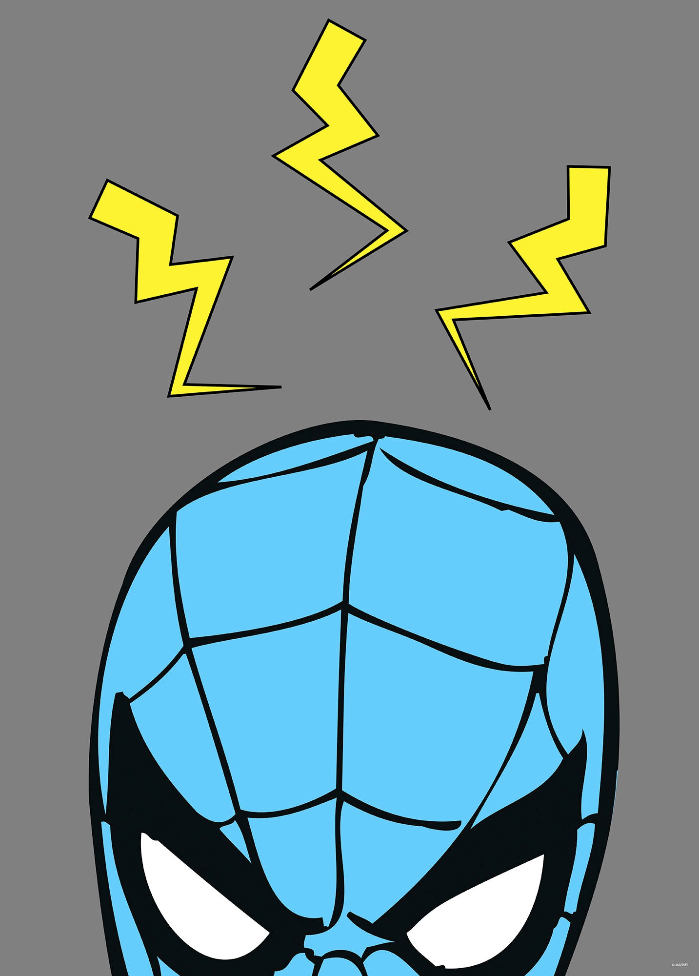 Image of Komar Bild "Marvel PowerUp Spider-Man Sense" Disney 1 Stk. tlg. Wandbild zur Dekoration im Kinderzimmer - ohne Rahmen