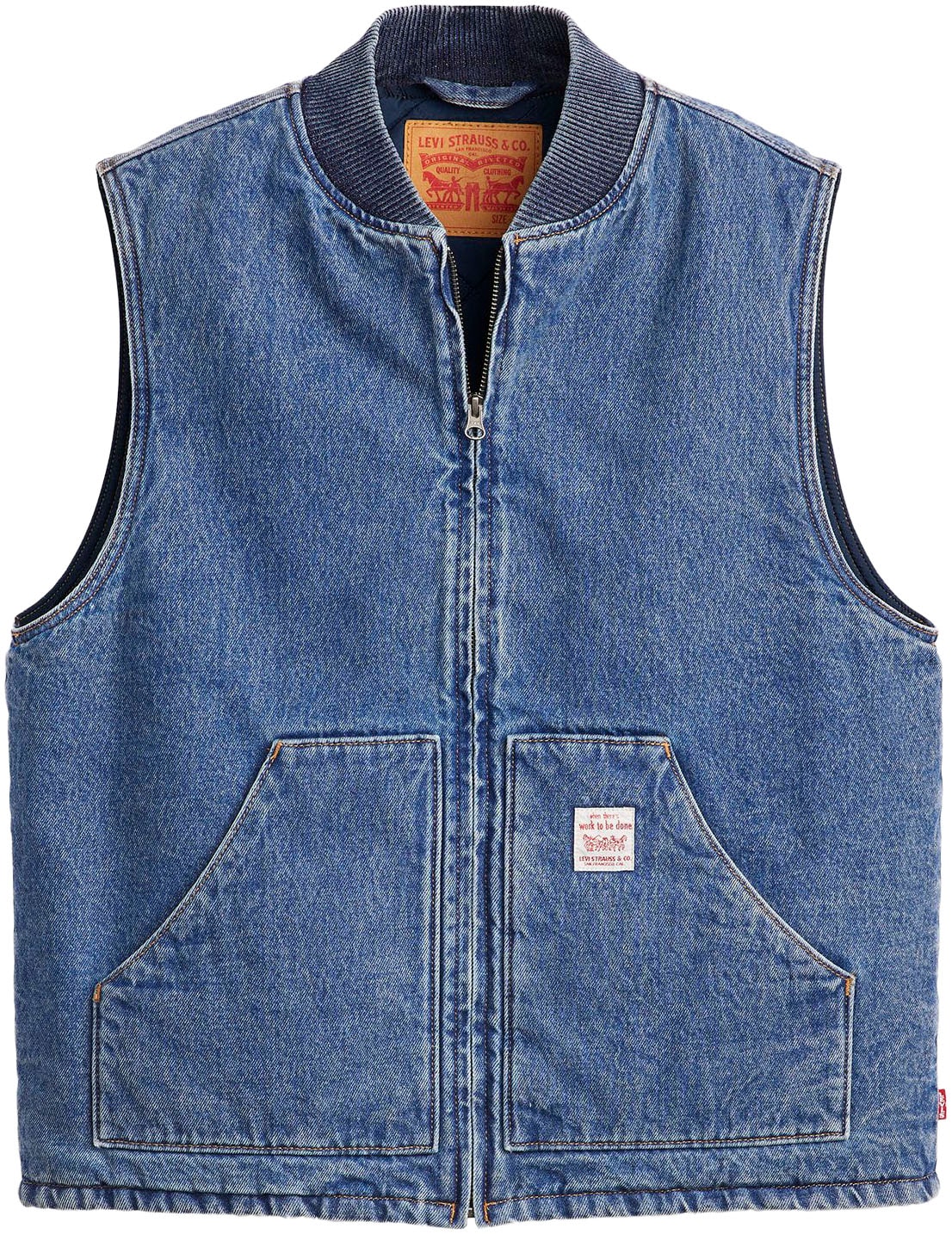 Levi's® Jeansweste »SANSOME«, mit Reissverschluss