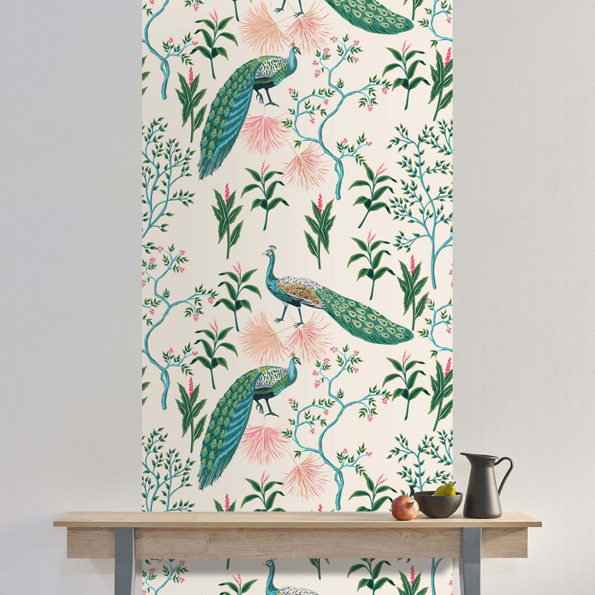 queence Papier peint vinyle »Dorin« imprimé 90x250cm, selbstklebend, kinderleichte Anbringung, , Sticker