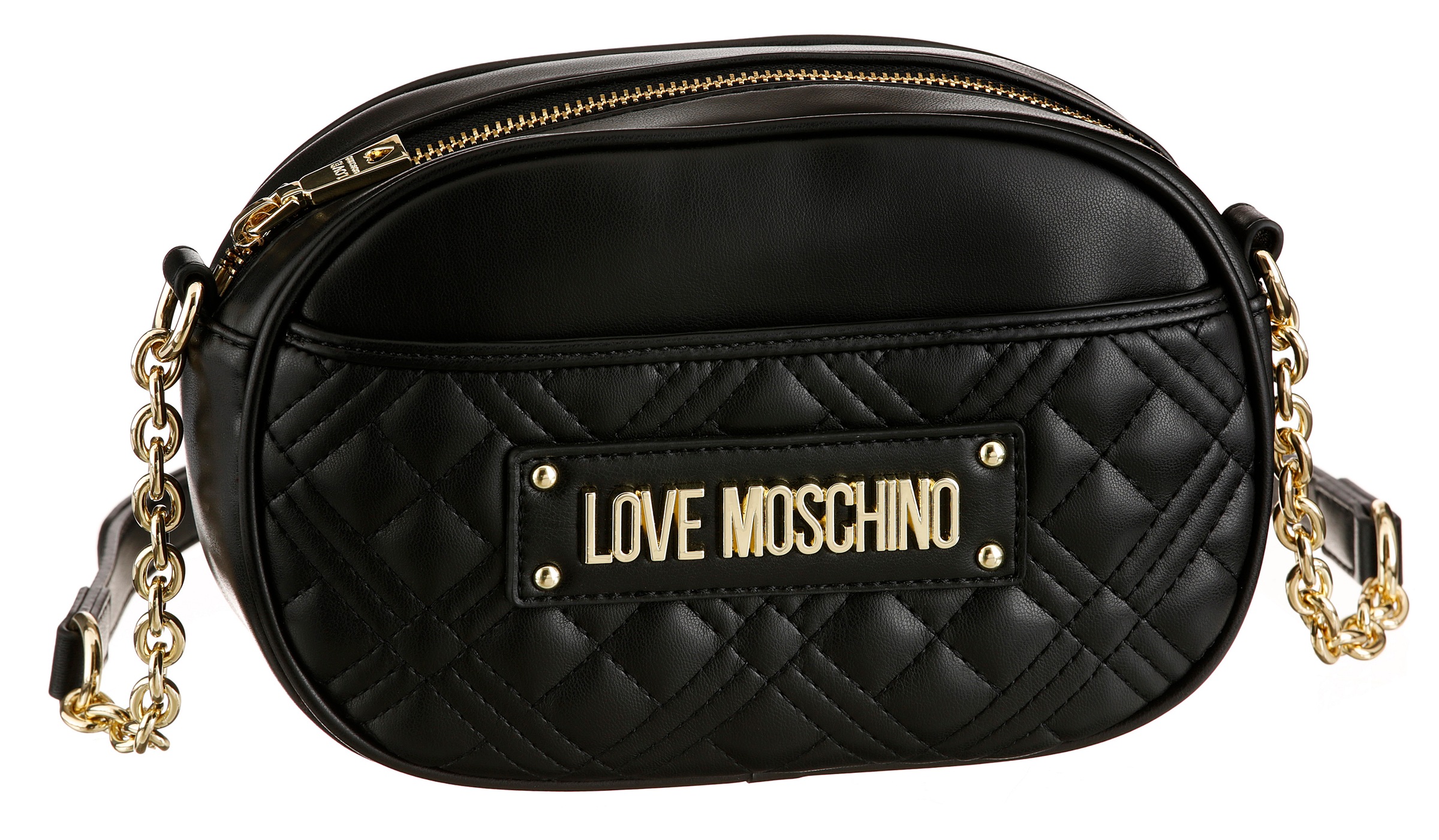 Image of LOVE MOSCHINO Mini Bag, mit Steppung und Kettendetails bei Ackermann Versand Schweiz